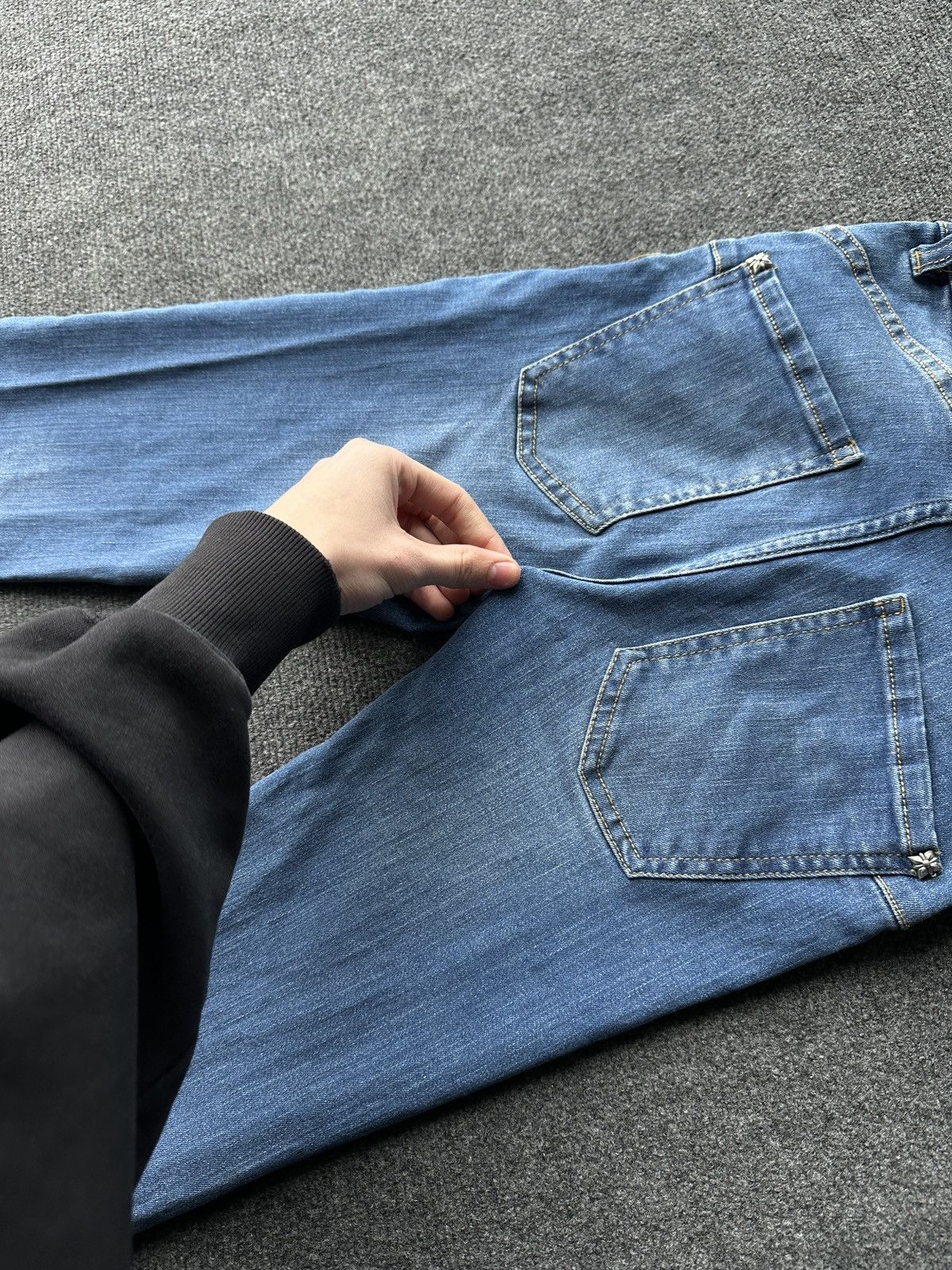 John Richmond 🚨 BOOTCUT JOHN RICHMOND WOMEN JEANS IFSIXWASNINE Size 26" / US 2 / IT 38 - 11 Thumbnail