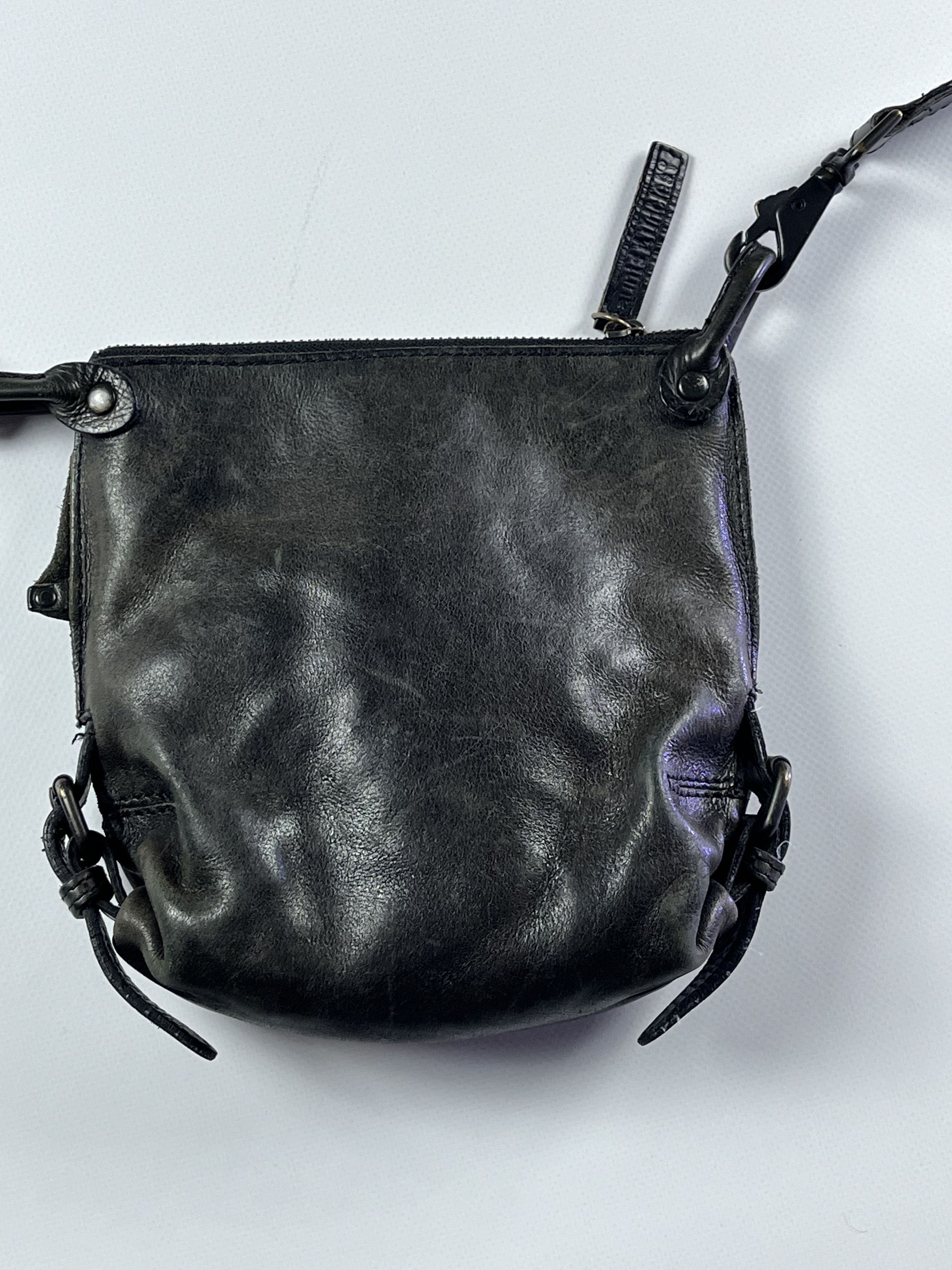 Vintage Rare Leather Vintage Shoulder Bag Size ONE SIZE - 2 Thumbnail