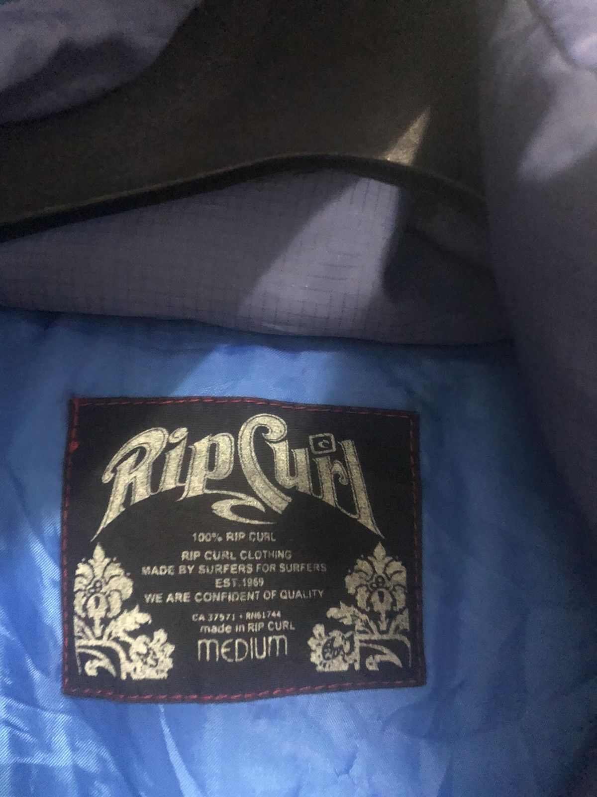 Rip Curl Vintage RIPCURL Jacket Puffer Hoodie Size US M / EU 48-50 / 2 - 2 Thumbnail