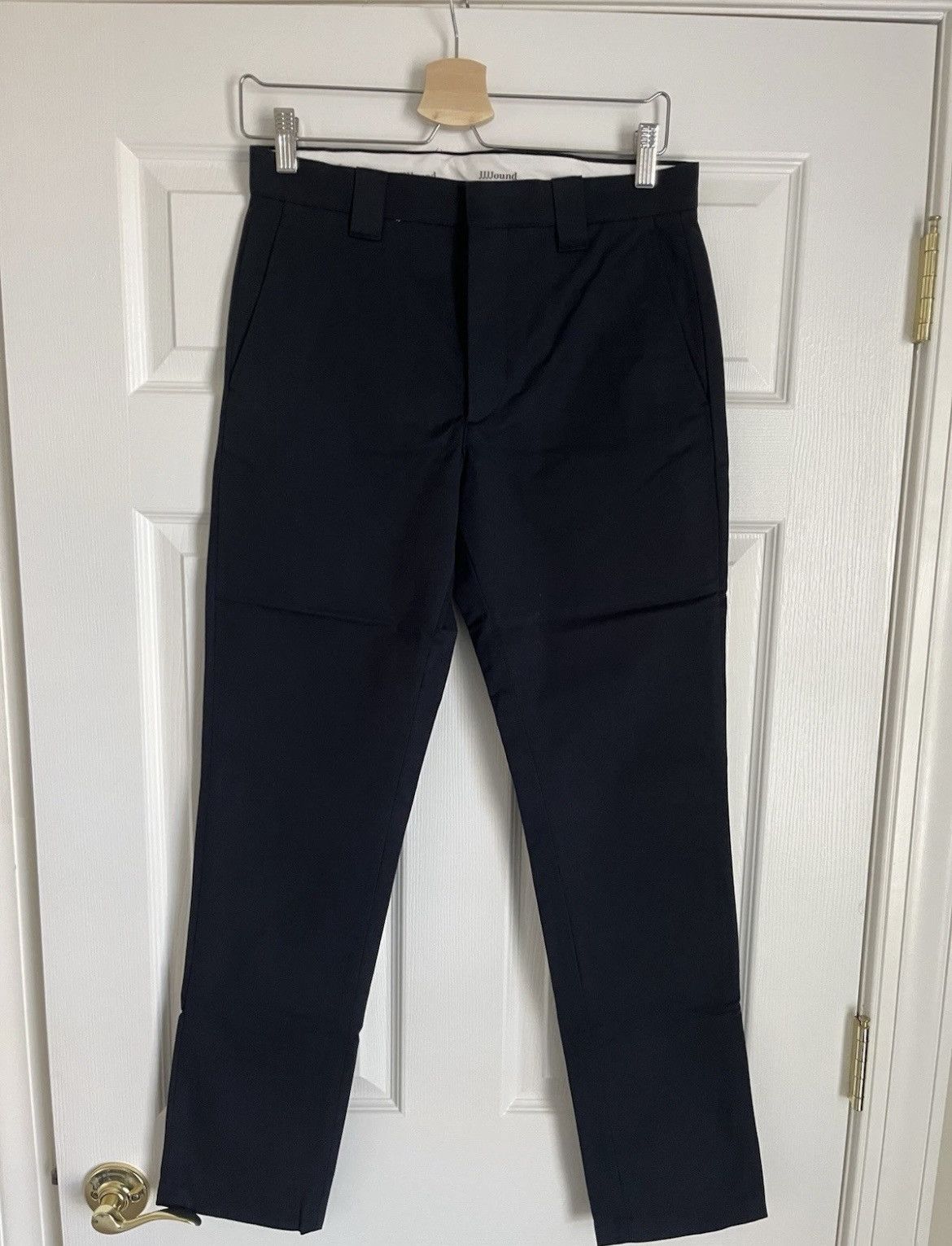 JJJJound JJJJound navy blue slim chinos 28/32 Size US 28 / EU 44 - 1 Thumbnail