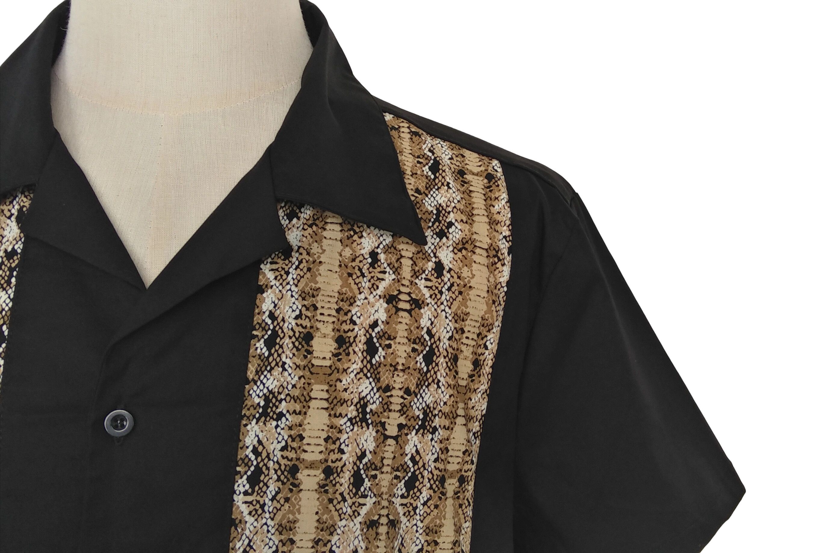 Other Bowling Shirts, Contrast Snake Pattern Size US XXL / EU 58 / 5 - 6 Thumbnail