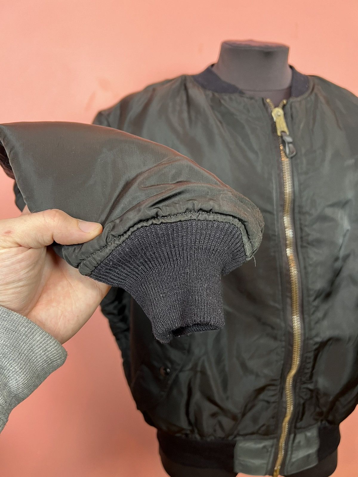 Vintage Ma-1 military bomber jacket vintage sale hype Size US M / EU 48-50 / 2 - 5 Thumbnail