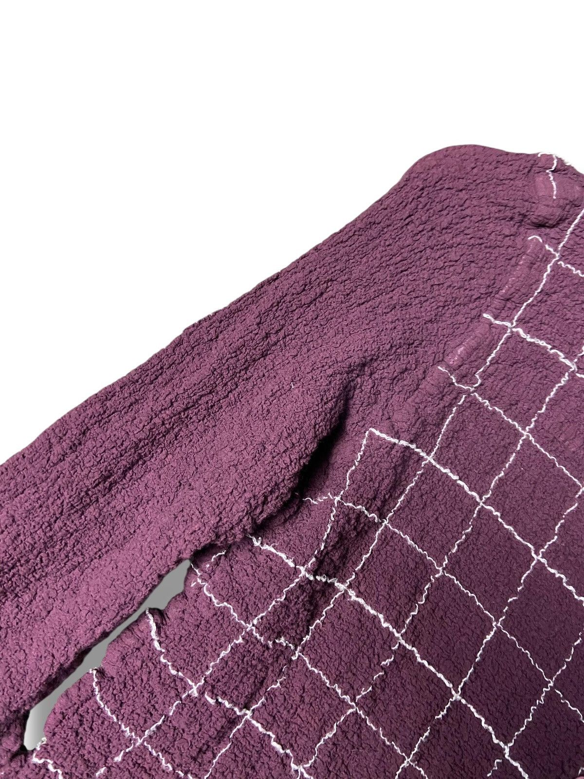 Issey Miyake ME + Issey Miyake Textured Cardigan with Buttons (167) Size XS / US 0-2 / IT 36-38 - 3 Thumbnail