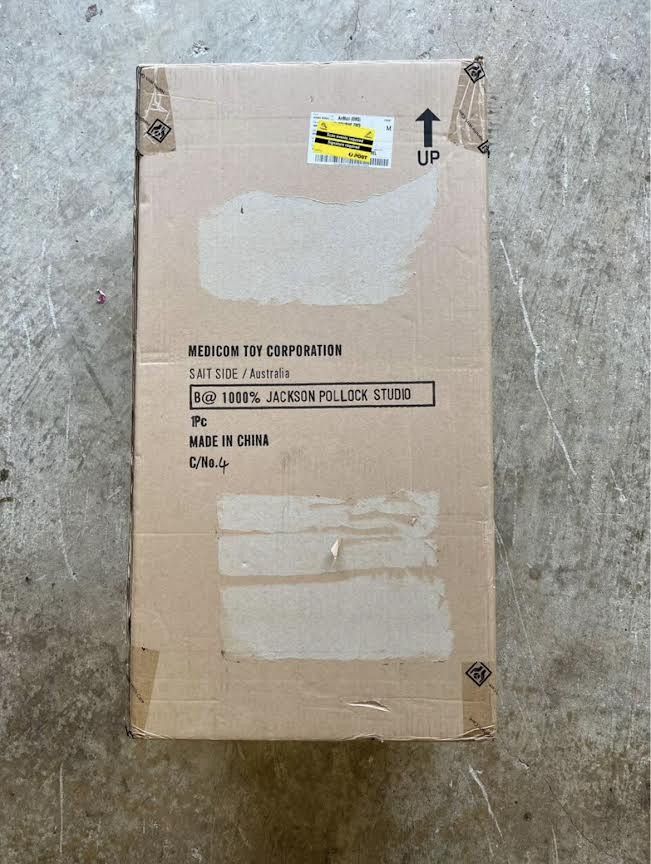 Medicom Toy Jackson Pollock x SYNC JP 1000% BearBrick 1st Release Size ONE SIZE - 9 Thumbnail