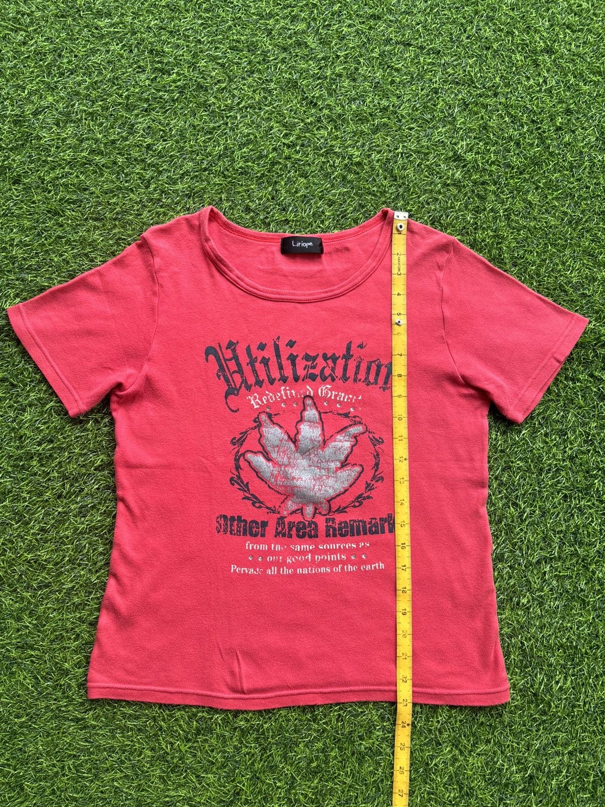 Hysteric Glamour Y2k Liriope Utilization Ifsix Punk Style Tshirt Size US M / EU 48-50 / 2 - 10 Thumbnail