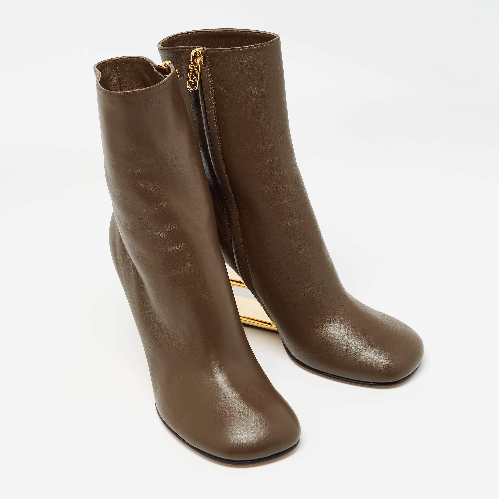 Fendi o1loc1c0824 Boot in Coffee Size US 12 / IT 42 - 2 Thumbnail
