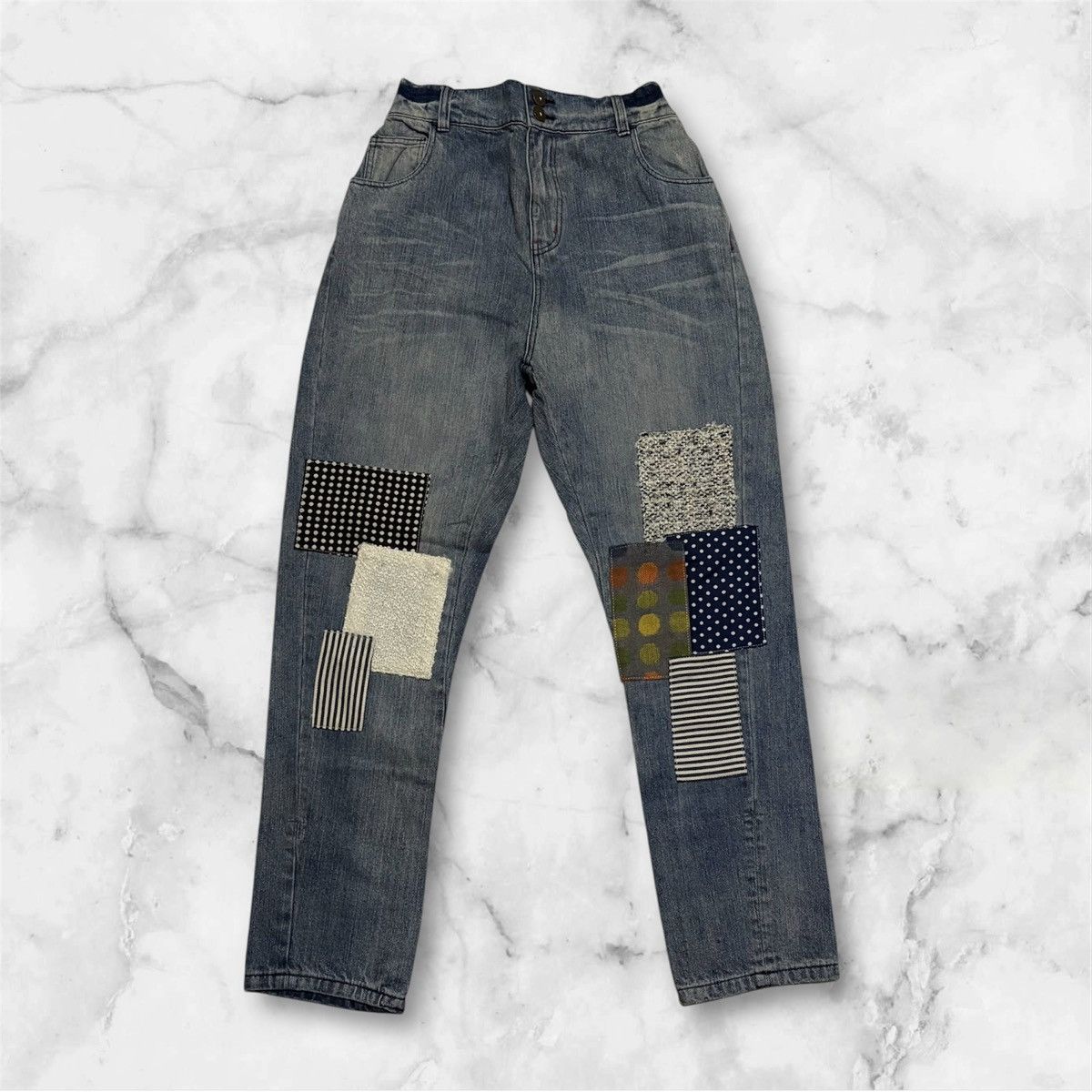 Somari Streetwear Pant Distressed Denim