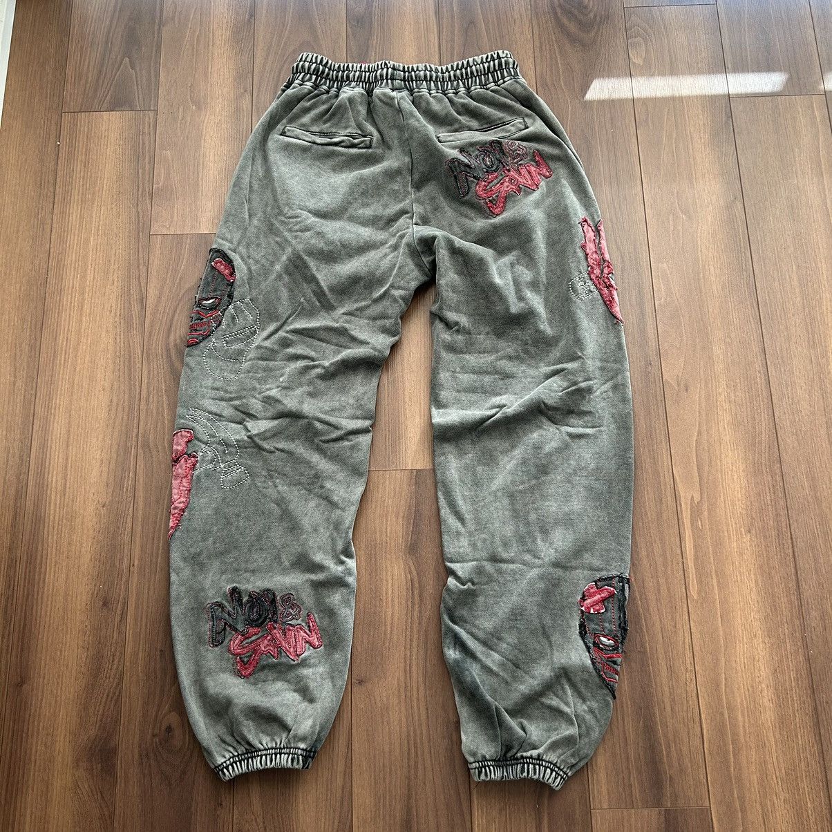 Vintage GREY ANIME SWEATPANTS DOROHEDORO SORA CLOTHING Size US 28 / EU 44 - 2 Thumbnail