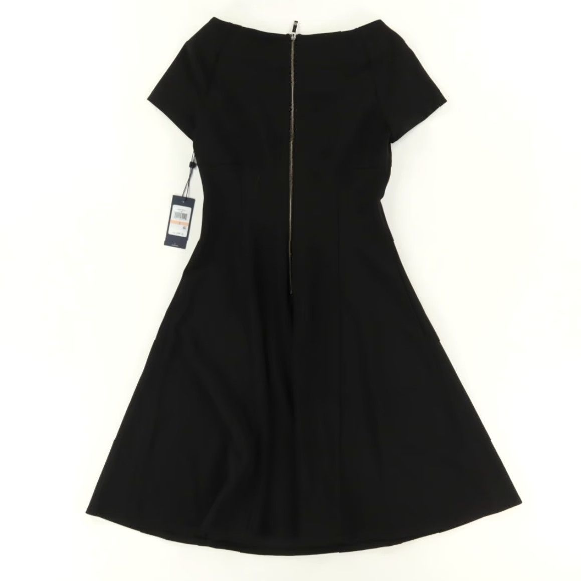 Tommy Hilfiger VINTAGE Tommy Hilfiger Adaptive Jersey Fit & Flare Dress Black Women 2 Size XS / US 0-2 / IT 36-38 - 4 Thumbnail