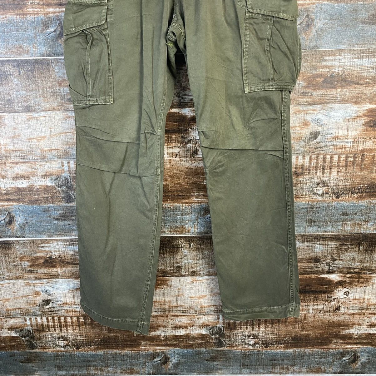 Global Work DL Global Work Green Cargo Multipocket Pants #C973 Size US 30 / EU 46 - 6 Thumbnail