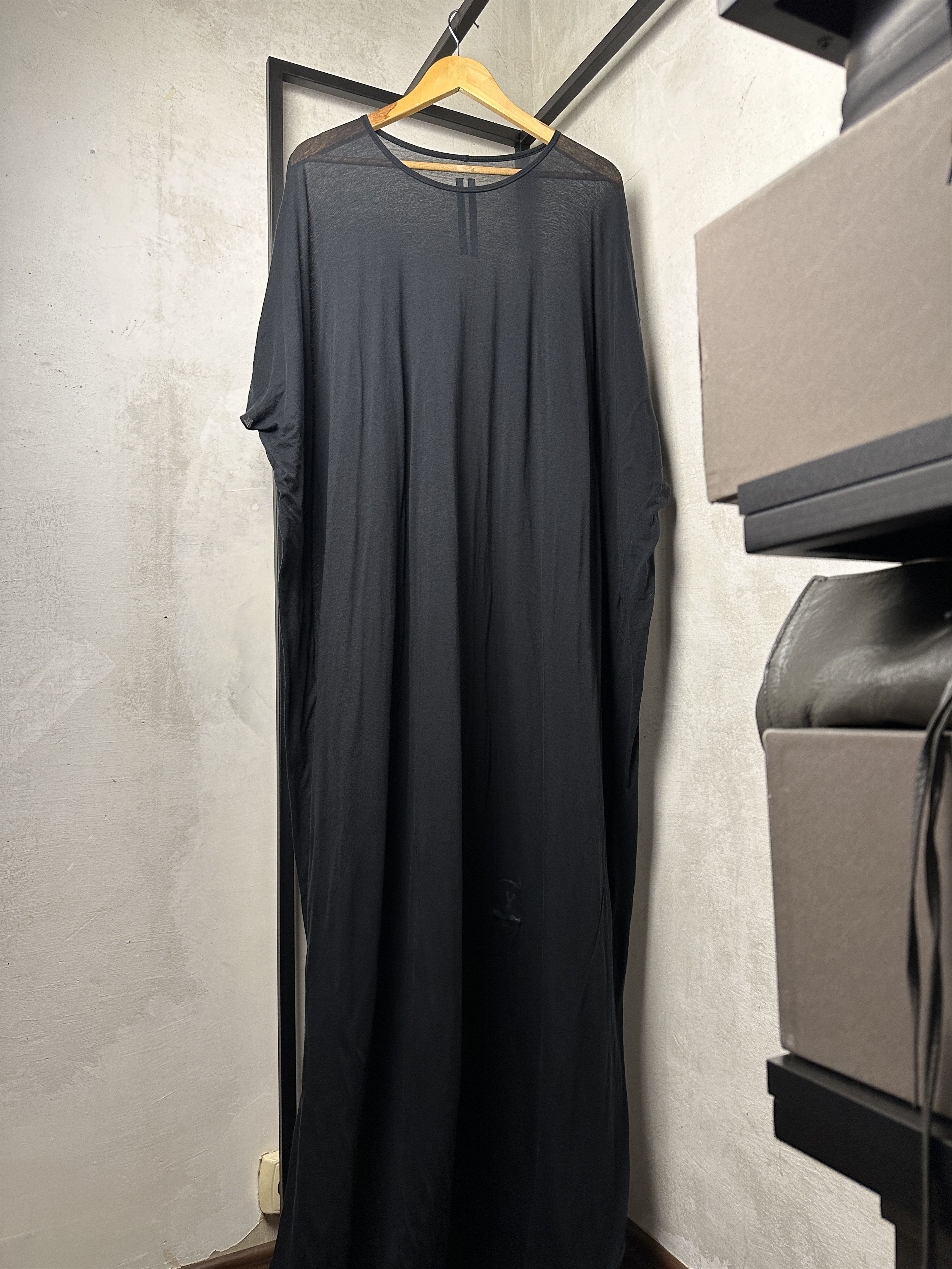Rick Owens RICK OWENS DRKSHDW DRAPED FLOOR-LENGTH DRESS Size M / US 6-8 / IT 42-44 - 6 Thumbnail