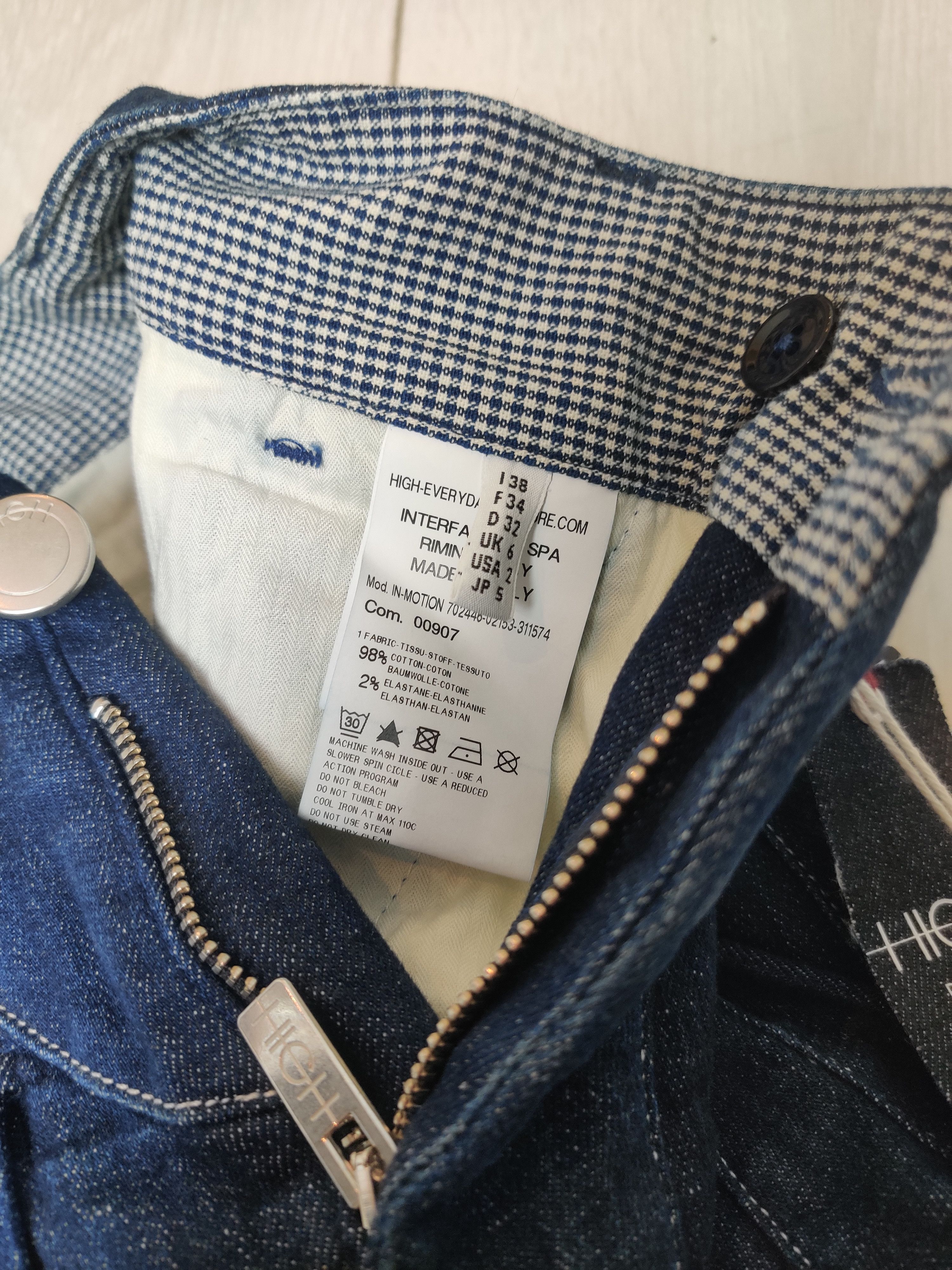 Other NWT High blue by Claire Campbell Jeans made in Italy Size 26" / US 2 / IT 38 - 7 Thumbnail