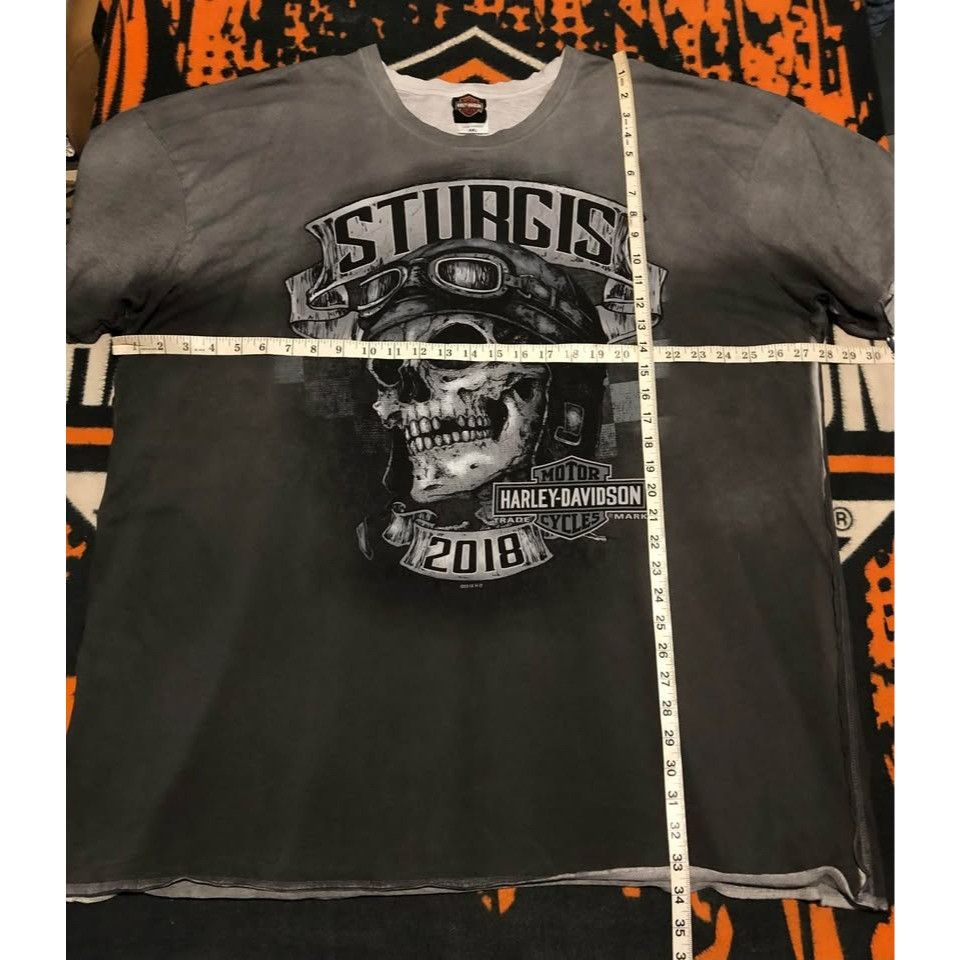 Harley Davidson Harley-Davidson Sturgis 2018 3XL T-Shirt Skull Graphic Size US XXL / EU 58 / 5 - 5 Thumbnail