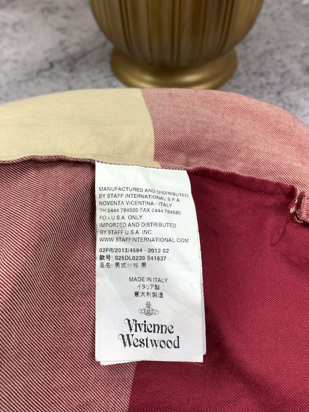 Vivienne Westwood Vivienne Westwood Flannel LS Plaid Button Shirt Mens Size M Size US M / EU 48-50 / 2 - 15 Thumbnail