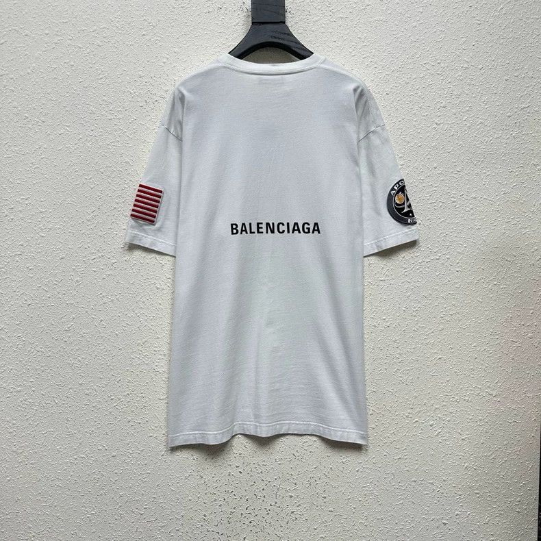 Balenciaga Balenciaga NASA Embroidered Logo Patch Short Sleeve 2502-Ne Size US XXS / EU 40 - 2 Thumbnail