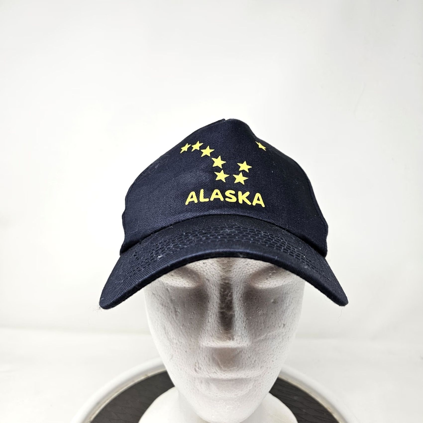 Logo 7 VINTAGE Alaska 90s Snapback Hat Logo Blue NWT FAST SHIPPING Men's One Size Size ONE SIZE - 2 Thumbnail