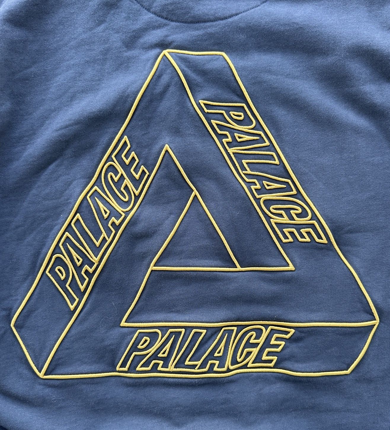 Palace Palace Outliner Mit Designer Crew *Navy* Size US M / EU 48-50 / 2 - 2 Thumbnail