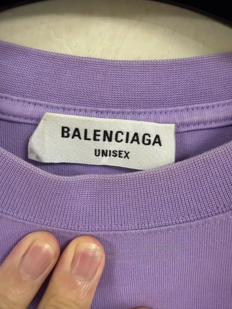 Balenciaga Balenciaga Embroidered double hook letter logo short-sleev Size US L / EU 52-54 / 3 - 3 Thumbnail