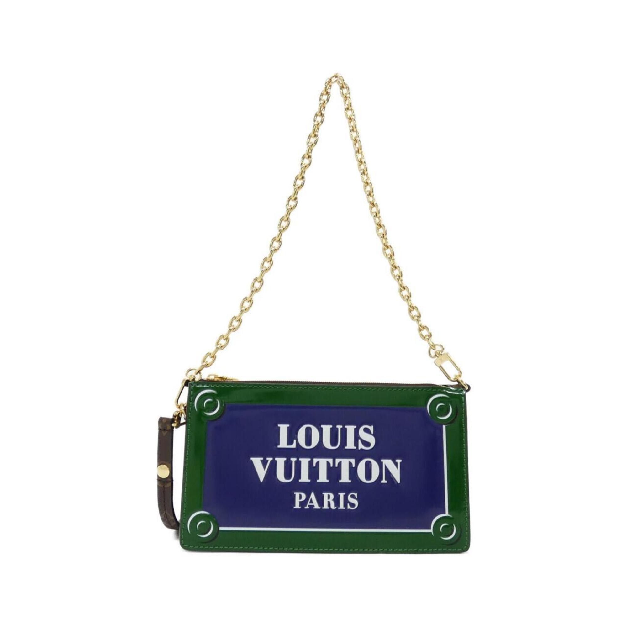 Louis Vuitton Monogram (Lv Street Sign) Lexington M23435 Shoulder Bag in Green, Women's