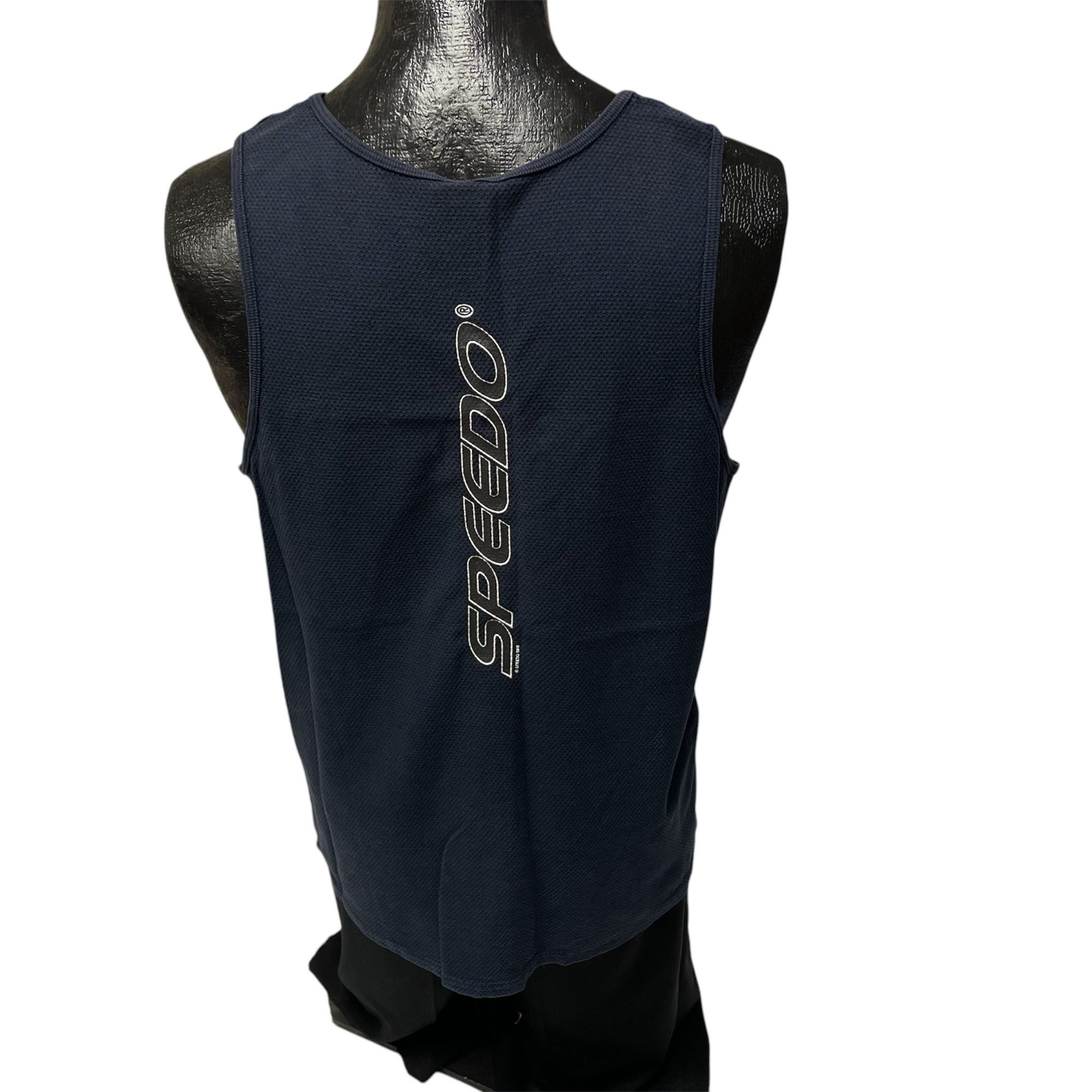 Speedo Vtg Speedo SURFER Tank Top SPELL OUT Logo Muscle Shirt Size US M / EU 48-50 / 2 - 4 Thumbnail