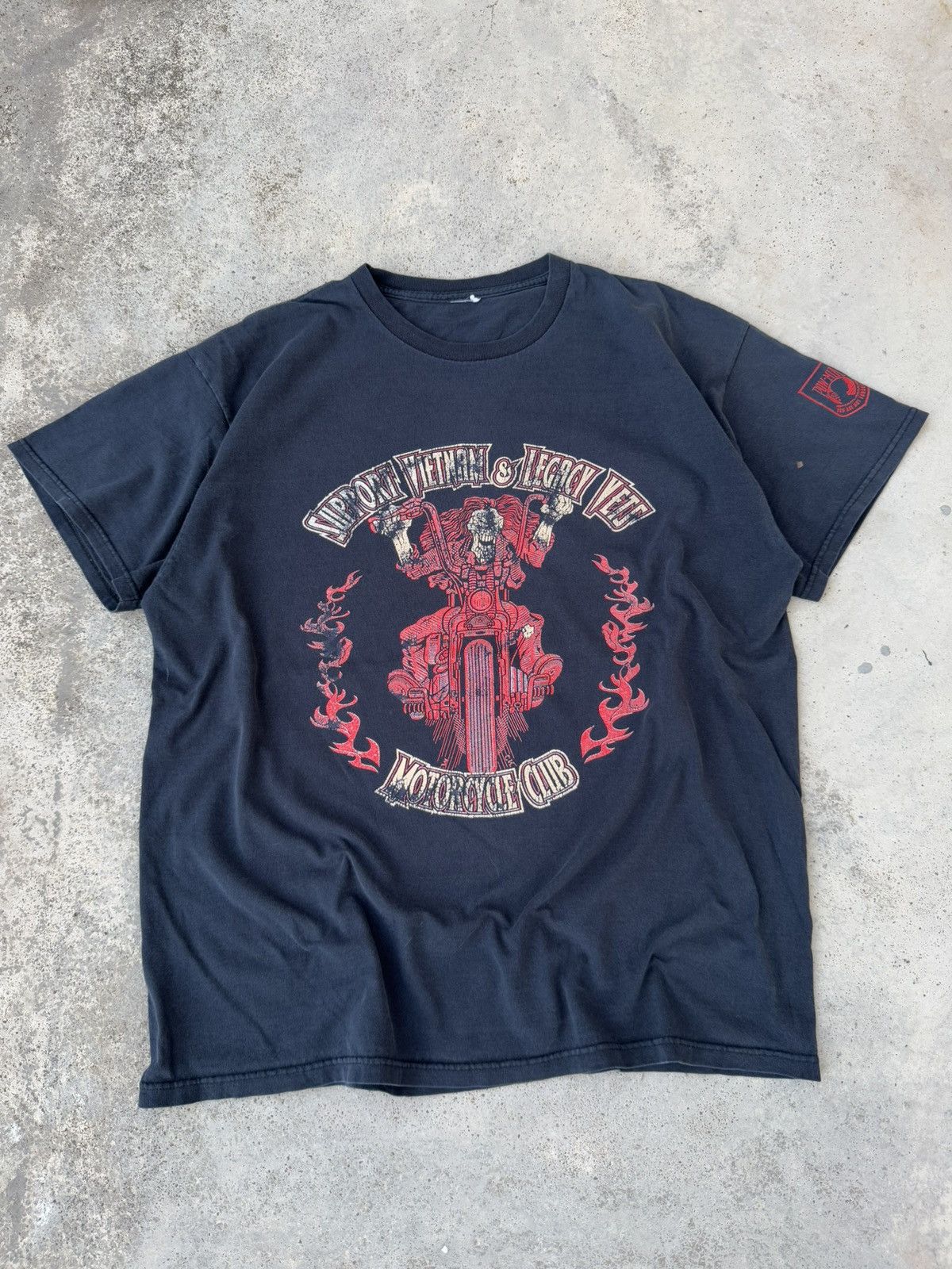 Harley Davidson Sun Faded 2000s Ghost Rider Flames Size US L / EU 52-54 / 3 - 1 Thumbnail