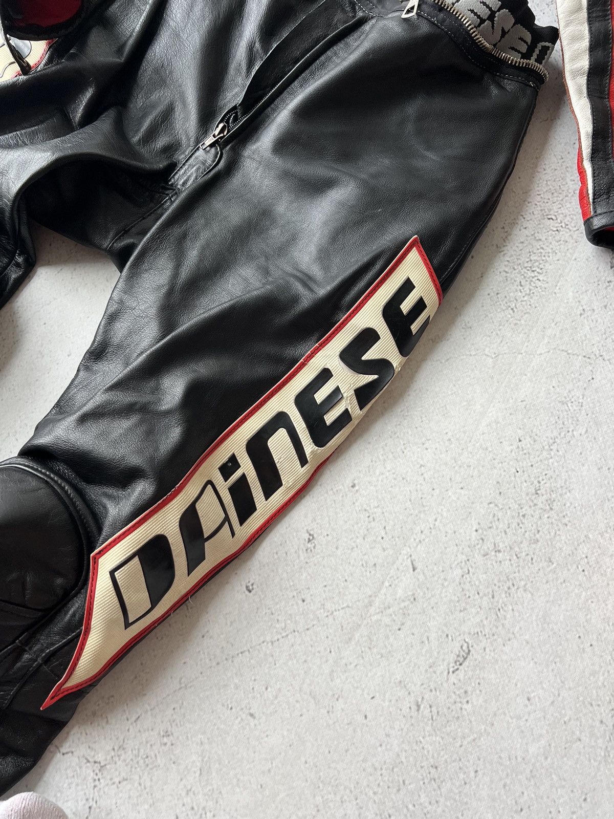 Dainese × Honda × Marlboro Dainese Vintage First Class Leather Motor Suit Jacket, Pants Size S / US 4 / IT 40 - 19 Thumbnail