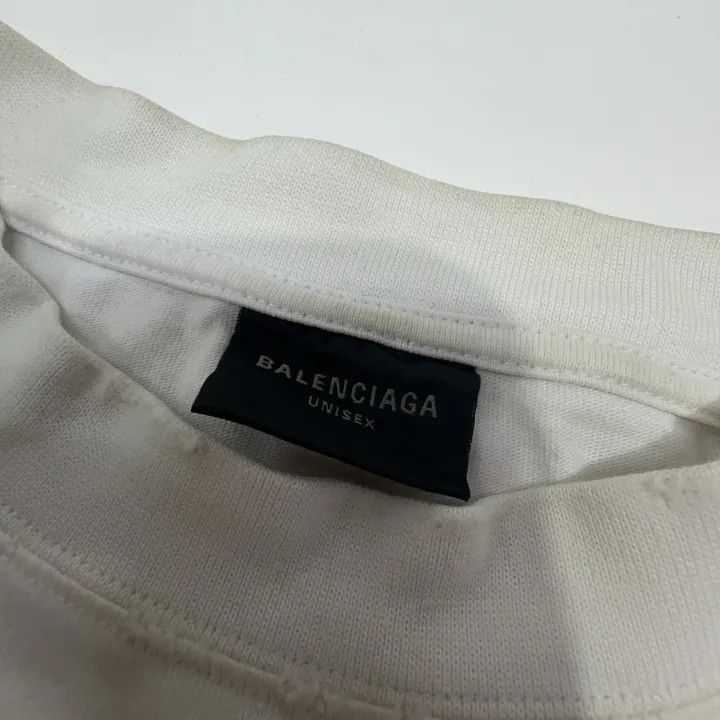 Balenciaga Balenciaga Balenciaga Logo Print Short Sleeve TShirt -2507 Size US L / EU 52-54 / 3 - 1 Thumbnail