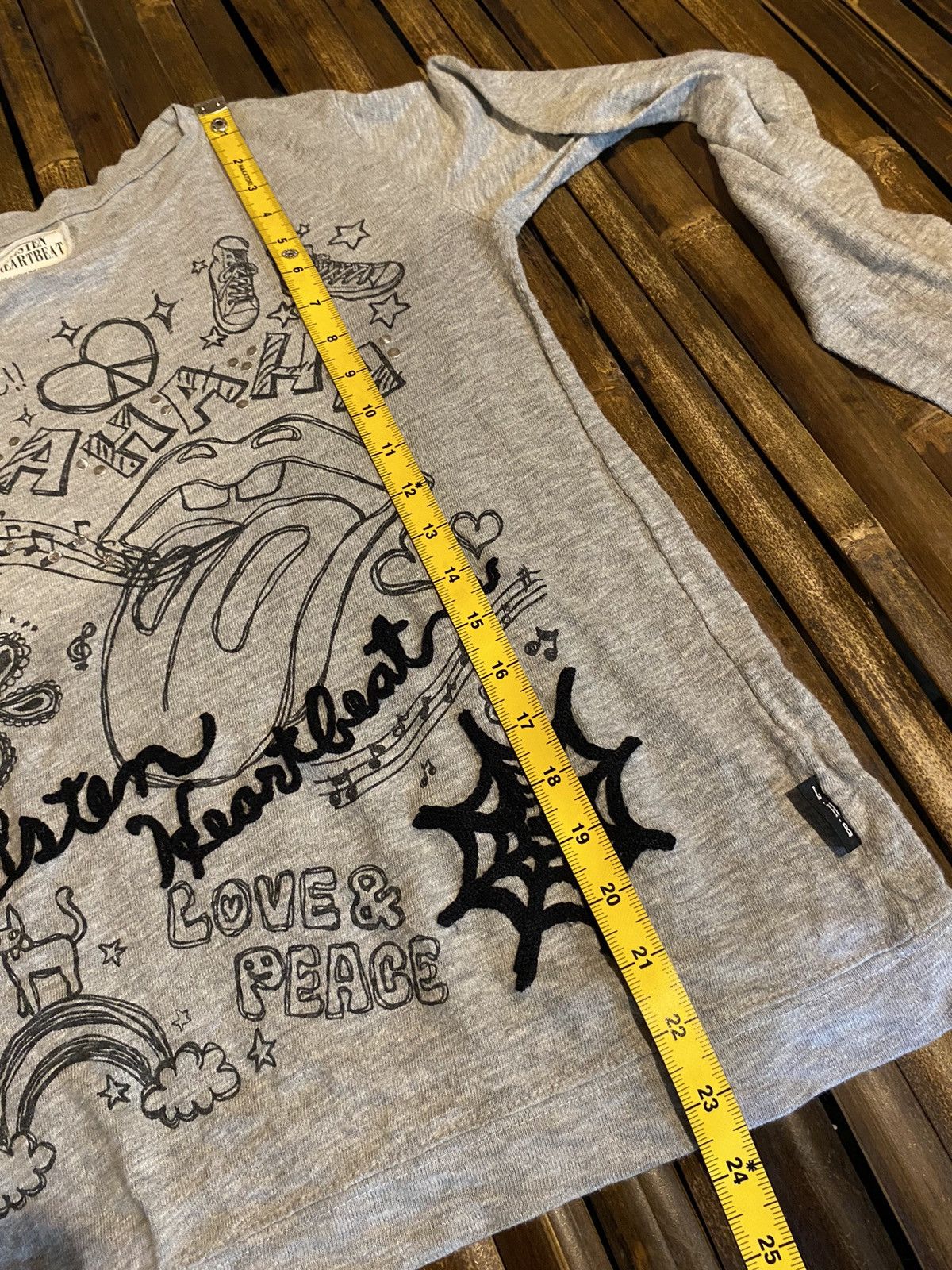 If Six Was Nine LISTEN HEART BEAT IFSIXWASNINE STYLE LONG SLEEVE Size US M / EU 48-50 / 2 - 12 Thumbnail