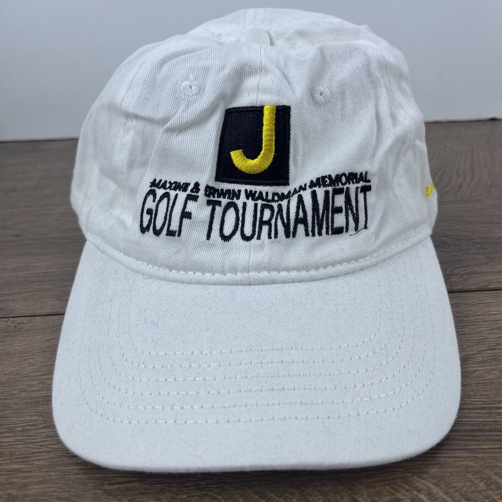 Other Maxine Erwin Waldman Golf Tournament Hat White Hat Adjustabl Size ONE SIZE - 4 Thumbnail