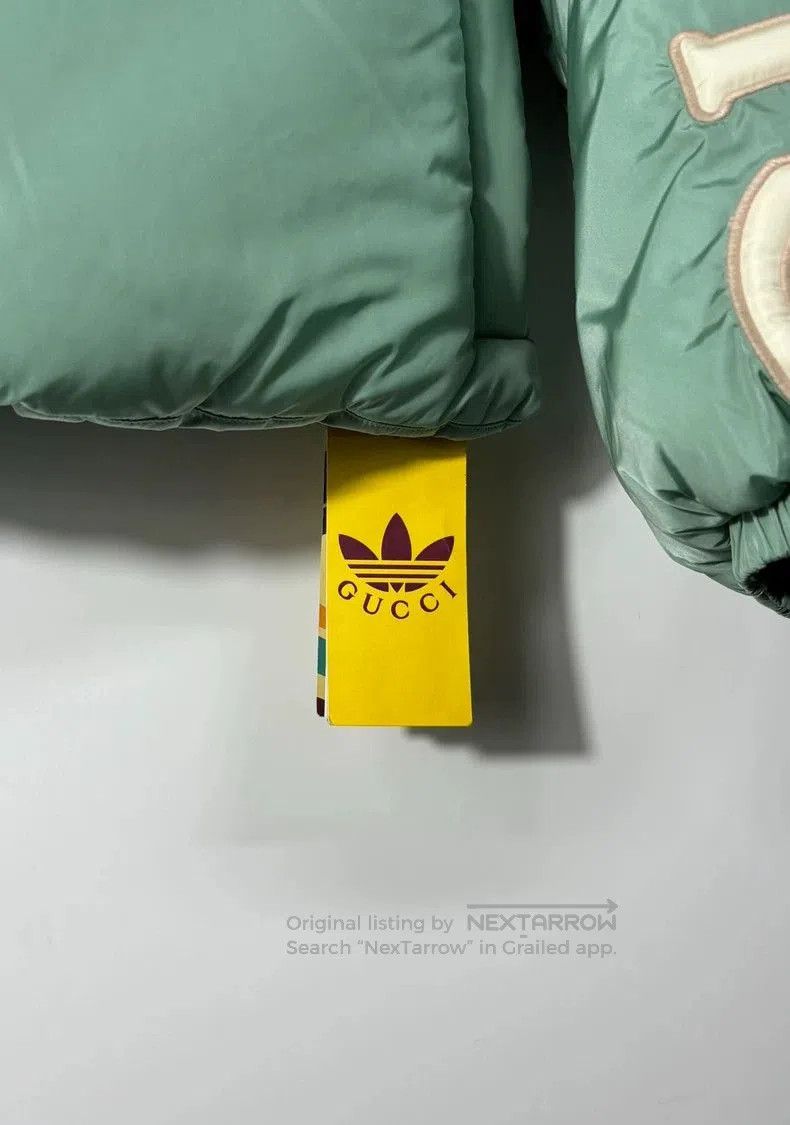 Gucci Gucci x Adidas Mint Green Puffer Jacket. Size US M / EU 48-50 / 2 - 5 Thumbnail