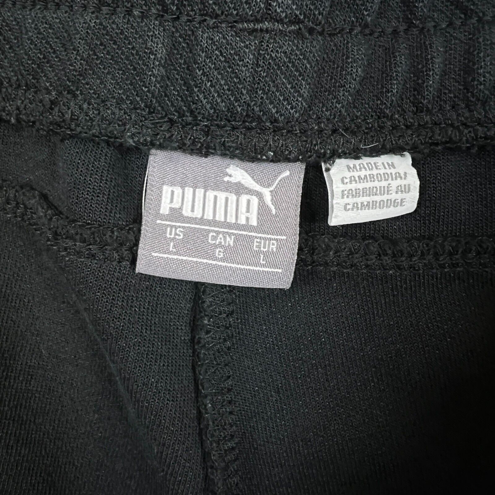 Puma × Vintage Puma Sweatpants Large Spell Out Athletic Gym Fleece Jogger Size US 32 / EU 48 - 9 Thumbnail