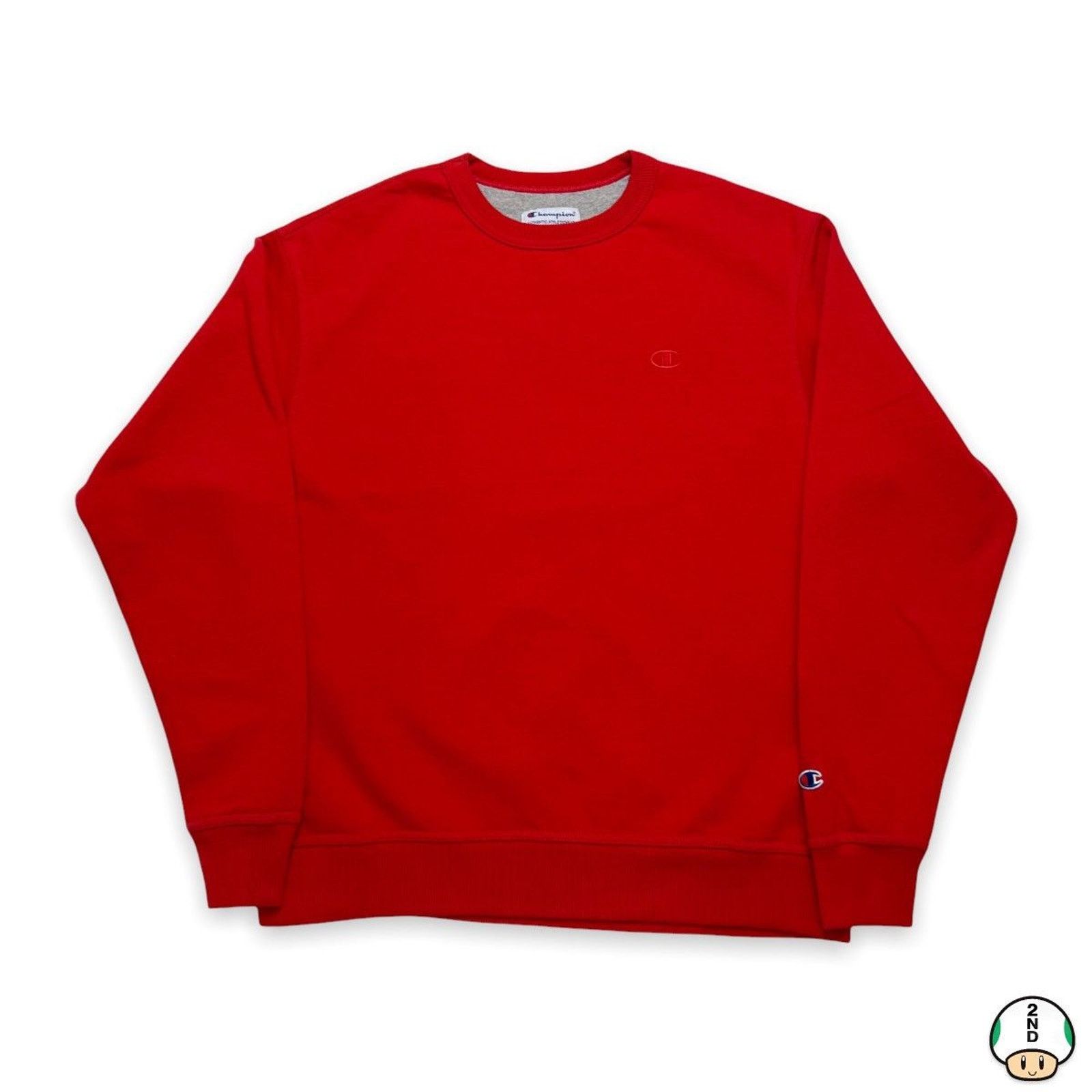 Champion × Vintage Champion Sweatshirt Authentic Athletic C Logo Pullover Crew Size US L / EU 52-54 / 3 - 1 Thumbnail