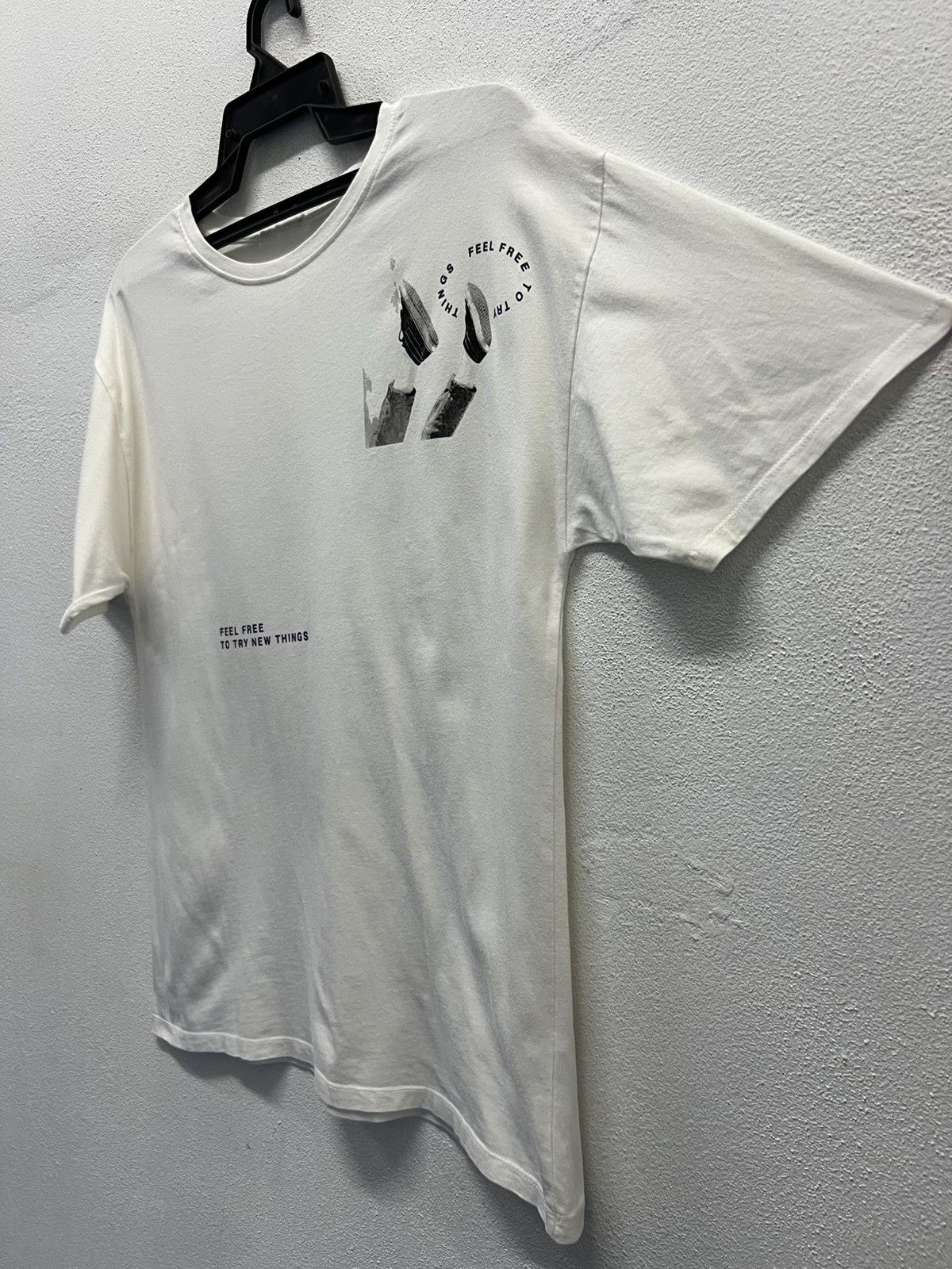 Vintage × Zara VINTAGE ZARA FEEL FREE TO TRY NEW THINGS SHIRT Size US M / EU 48-50 / 2 - 6 Thumbnail