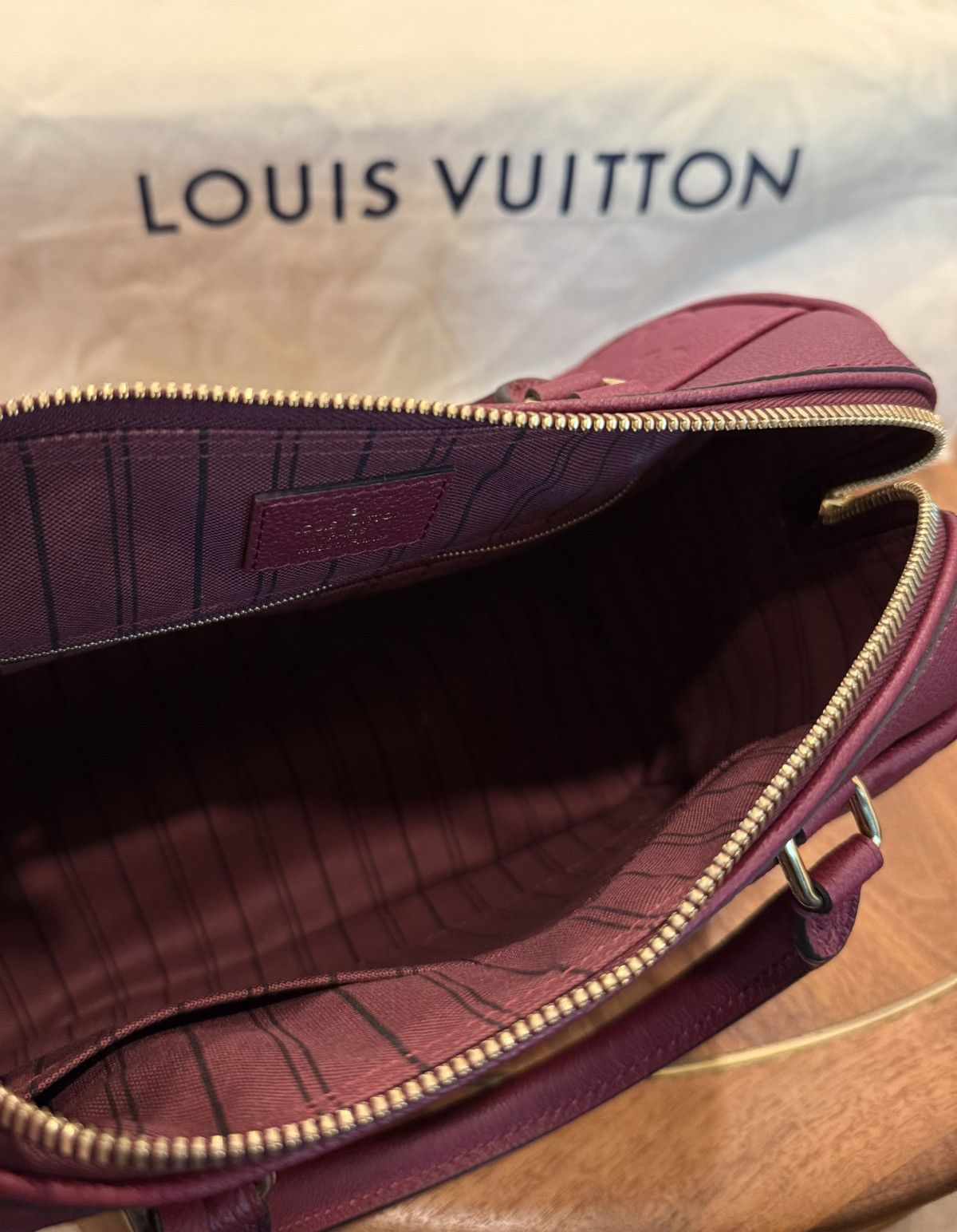 Louis Vuitton Louis Vuitton Empreinte Leather Speedy Bandouliere 25 Size ONE SIZE - 9 Thumbnail