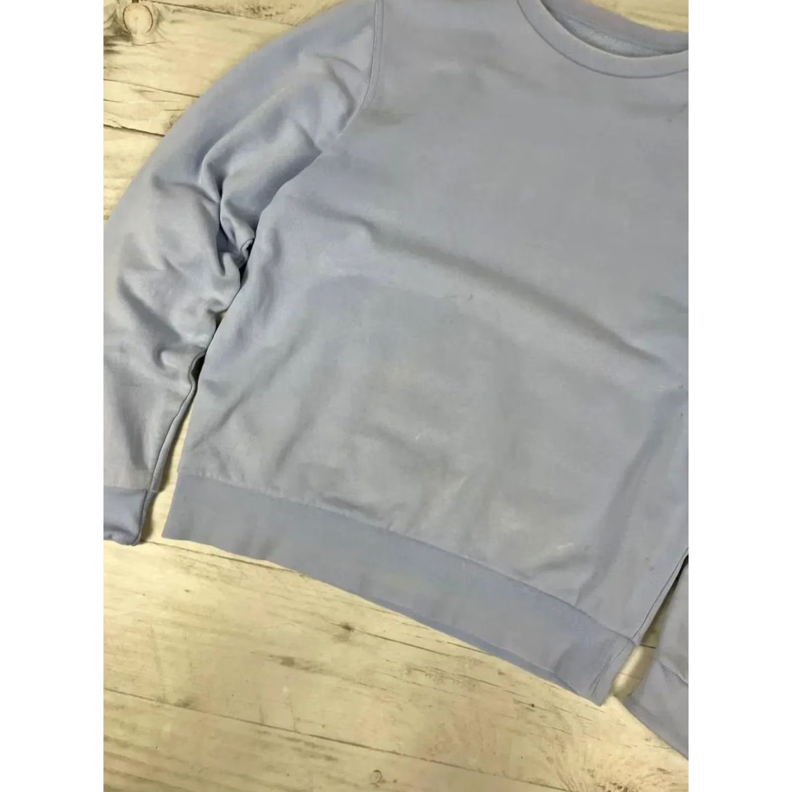 Maison Margiela Maison Margiela Sweatshirt Mens Sz M blue Logo Crew Neck Pullover Cotton Vintage: No Size US M / EU 48-50 / 2 - 3 Thumbnail