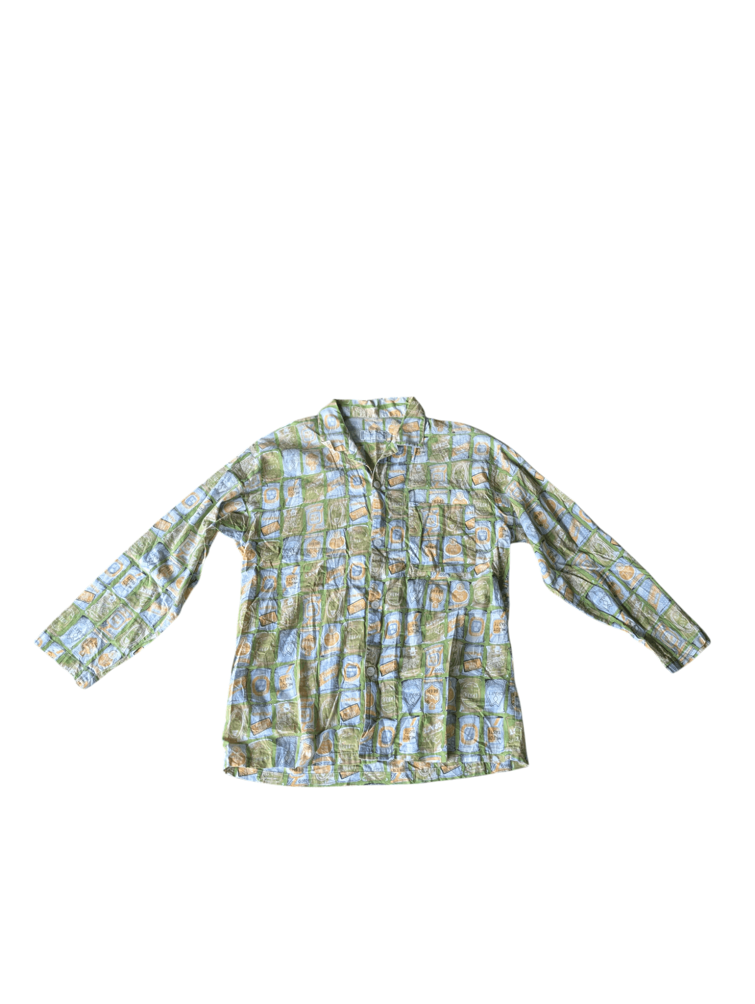 Other Ceronirs Pajama 70s vintage buttoned Long Sleeve Shirt Size US M / EU 48-50 / 2 - 1 Thumbnail