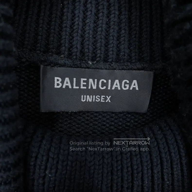 Balenciaga Balenciaga High-Neck Sweater Size US S / EU 44-46 / 1 - 3 Thumbnail