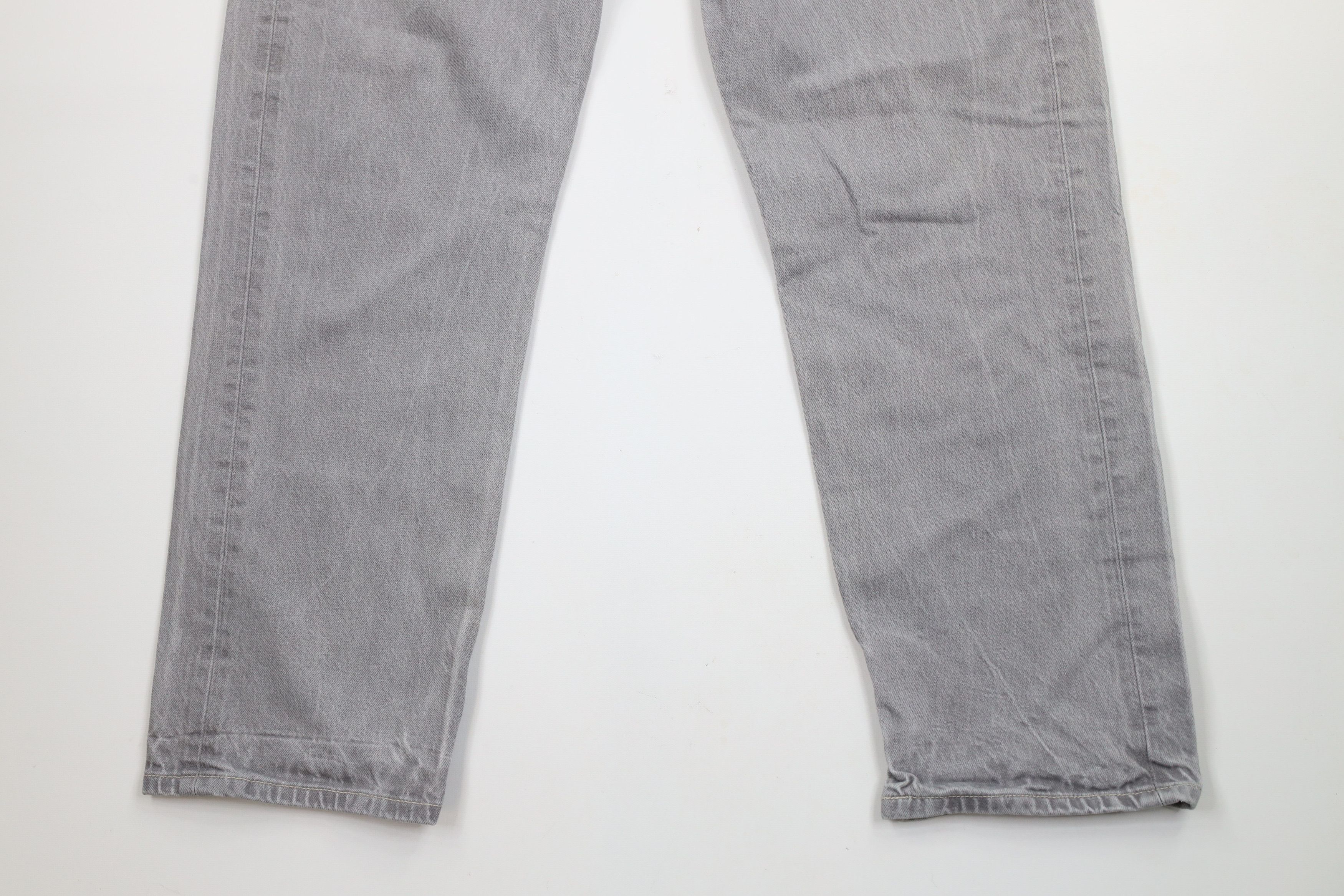 Levi's × Vintage Vintage Y2K Levis 501xx Button Fly Original Fit Jeans Gray Size US 36 / EU 52 - 4 Thumbnail
