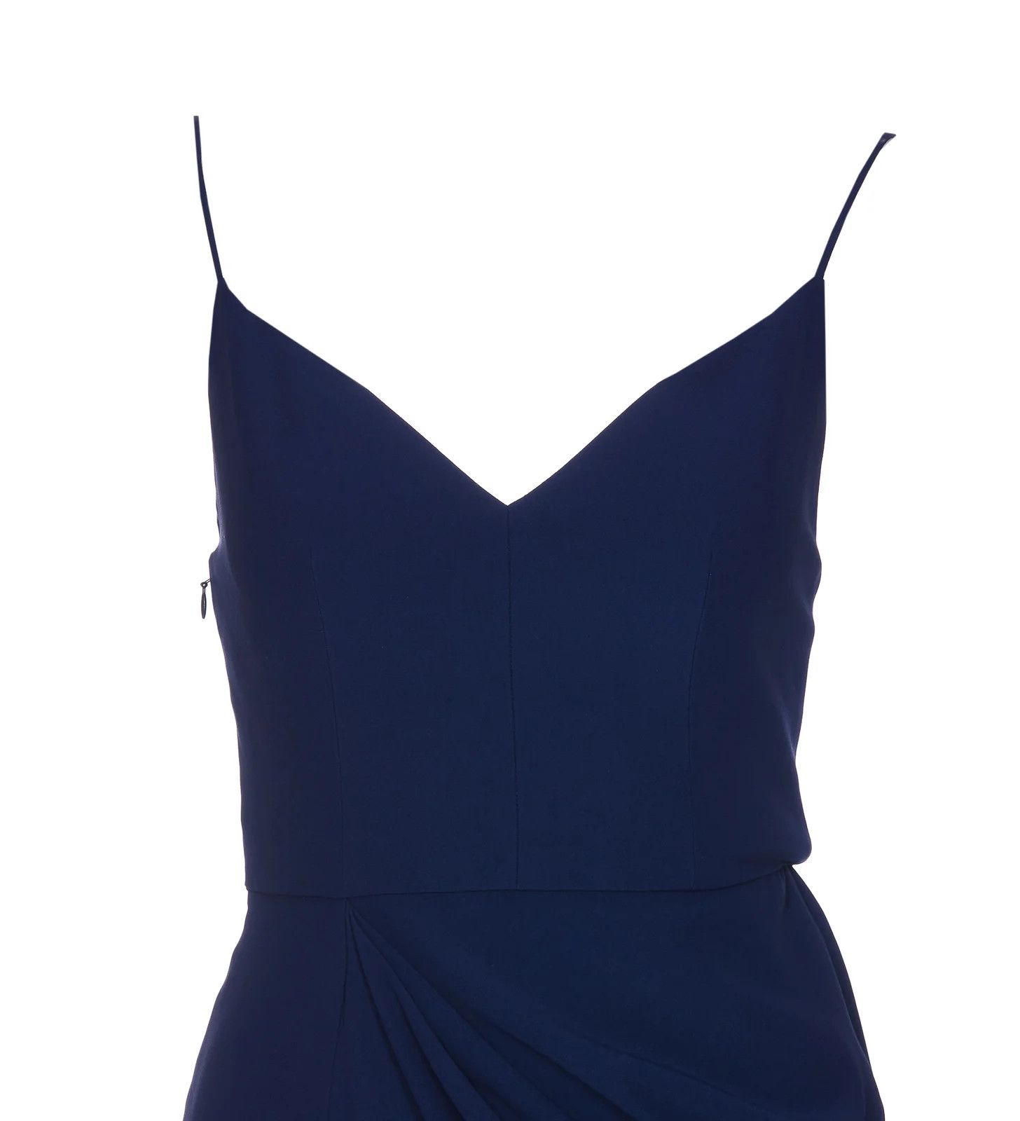 Alexander McQueen o1y0325 Midi Dress in Blue Size L / US 10 / IT 46 - 3 Thumbnail