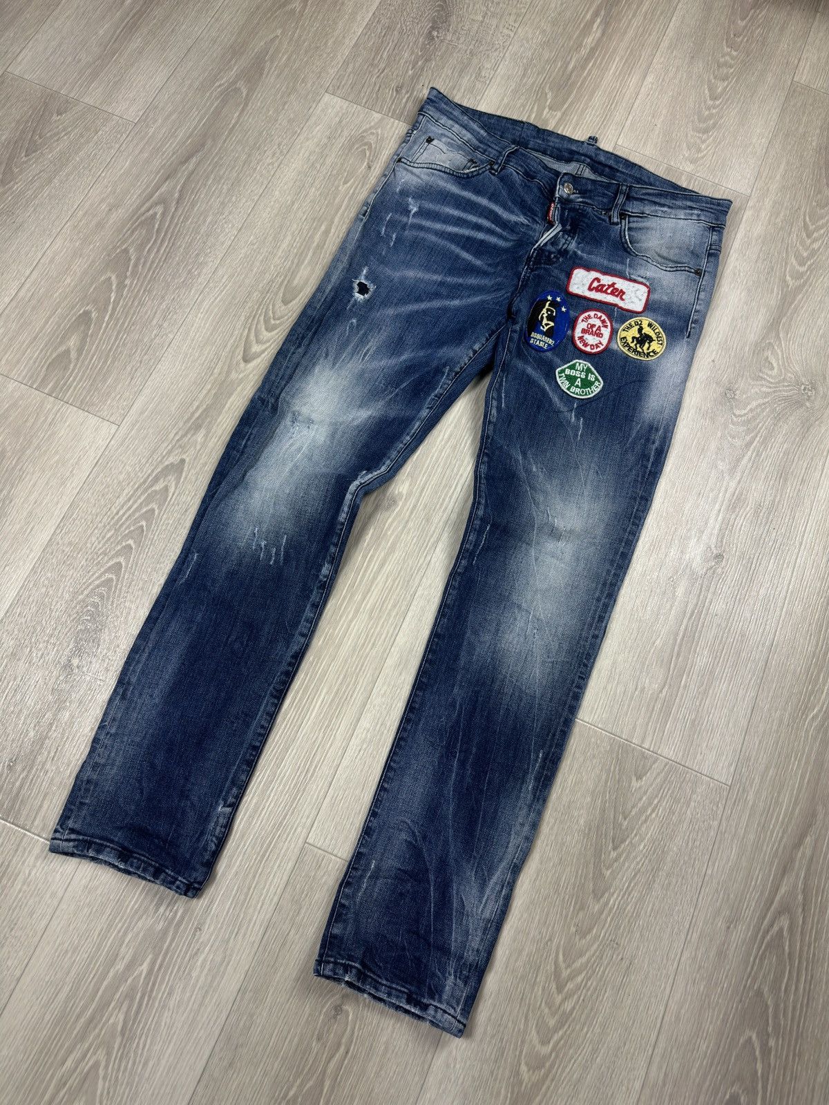 Dsquared2 Dsquared2 Vintage Mens Denim Jeans Size US 34 / EU 50 - 3 Thumbnail