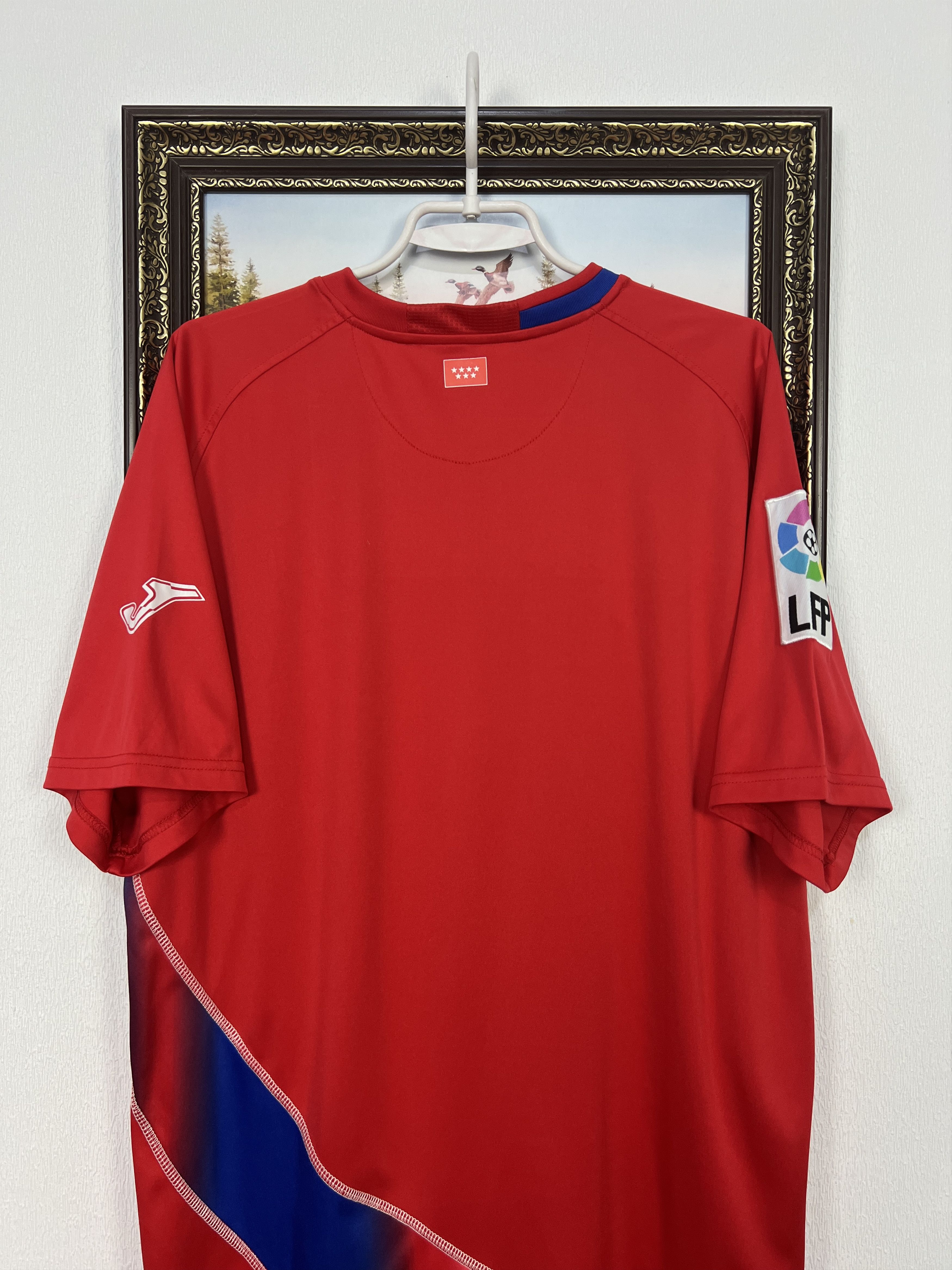 Getafe Away football shirt 2009 Soccer Joma Red Jersey