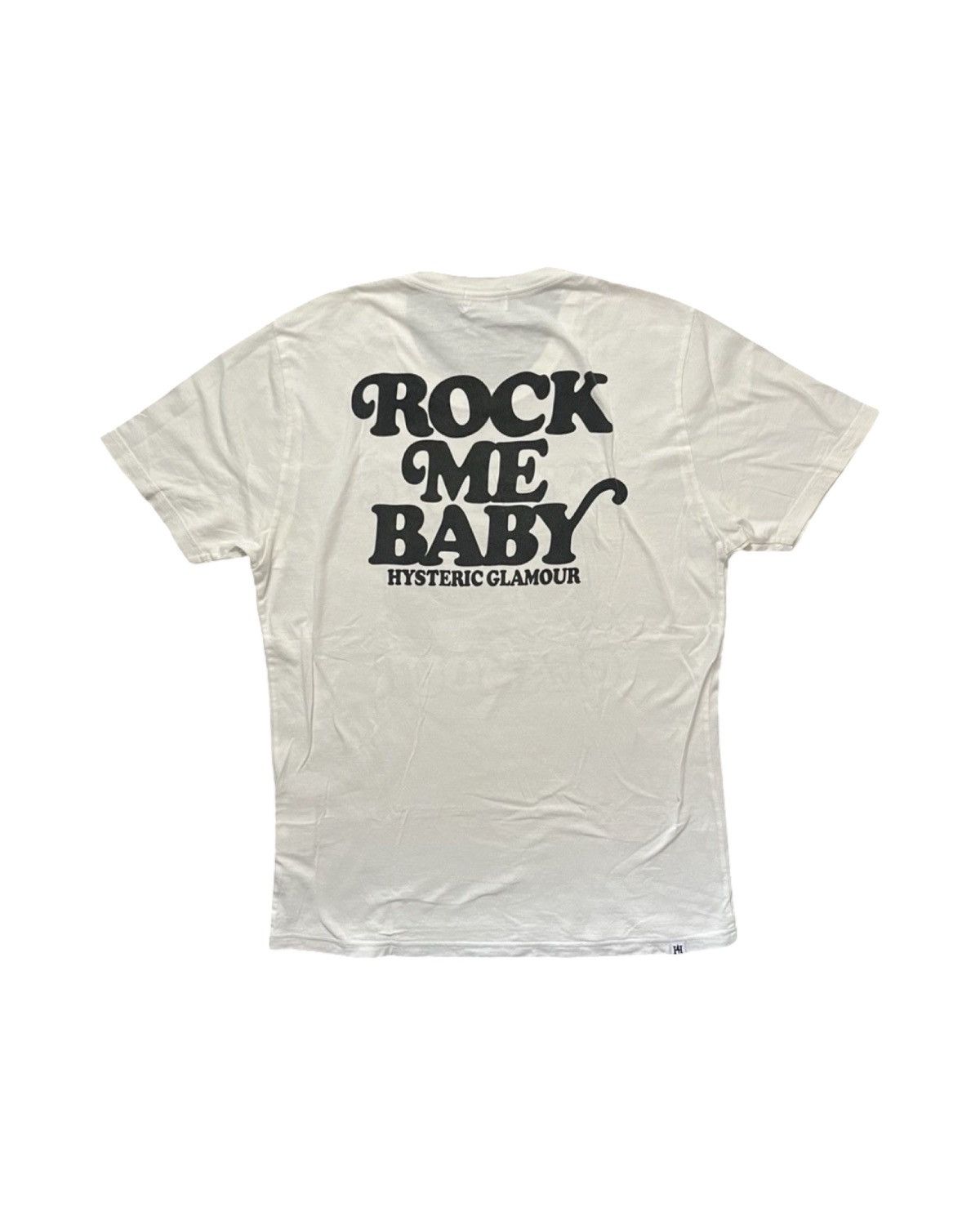 Hysteric Glamour ?? “Rock Me Baby” T-Shirt - HYSTERIC GLAMOUR ROCK