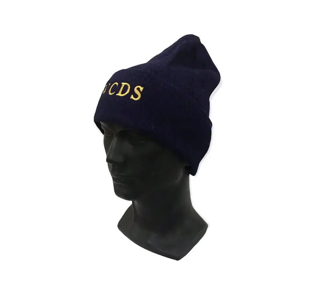 Vintage WCDC Plain Beanie Hat Size ONE SIZE - 2 Thumbnail