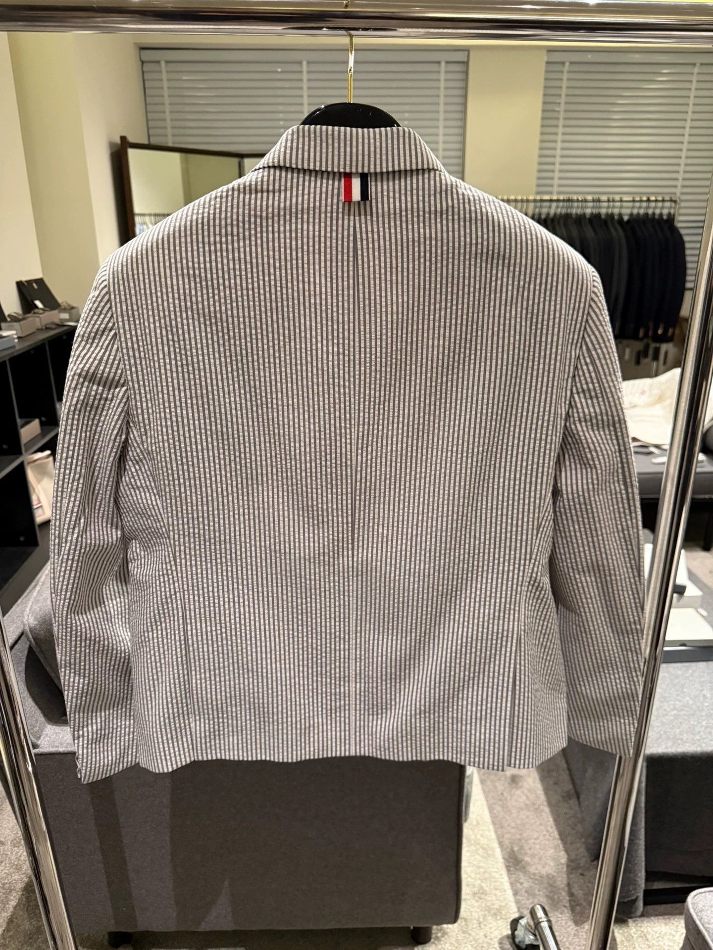 Thom Browne Thom Browne Seersucker Short Blazer Size 2 New NWT Light Size US M / EU 48-50 / 2 - 2 Thumbnail