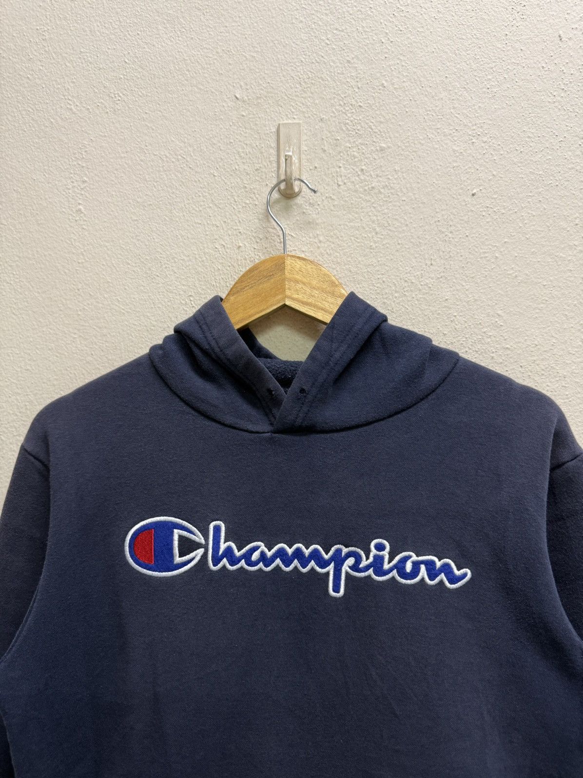 Champion CHAMPION REVERSE WEAVE FADED BLUE PULLOVER SWWATER HOODIE Size US S / EU 44-46 / 1 - 16 Thumbnail