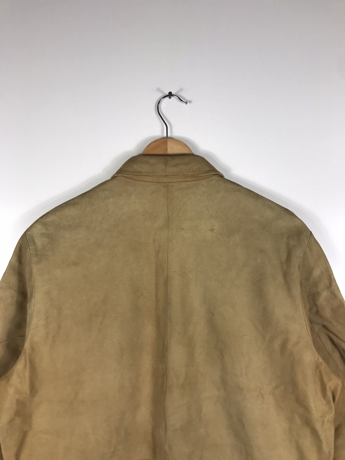 Japanese Brand × Vintage ⚡️Vintage D’Urban Leather Button Shirt Jacket Size US L / EU 52-54 / 3 - 15 Thumbnail