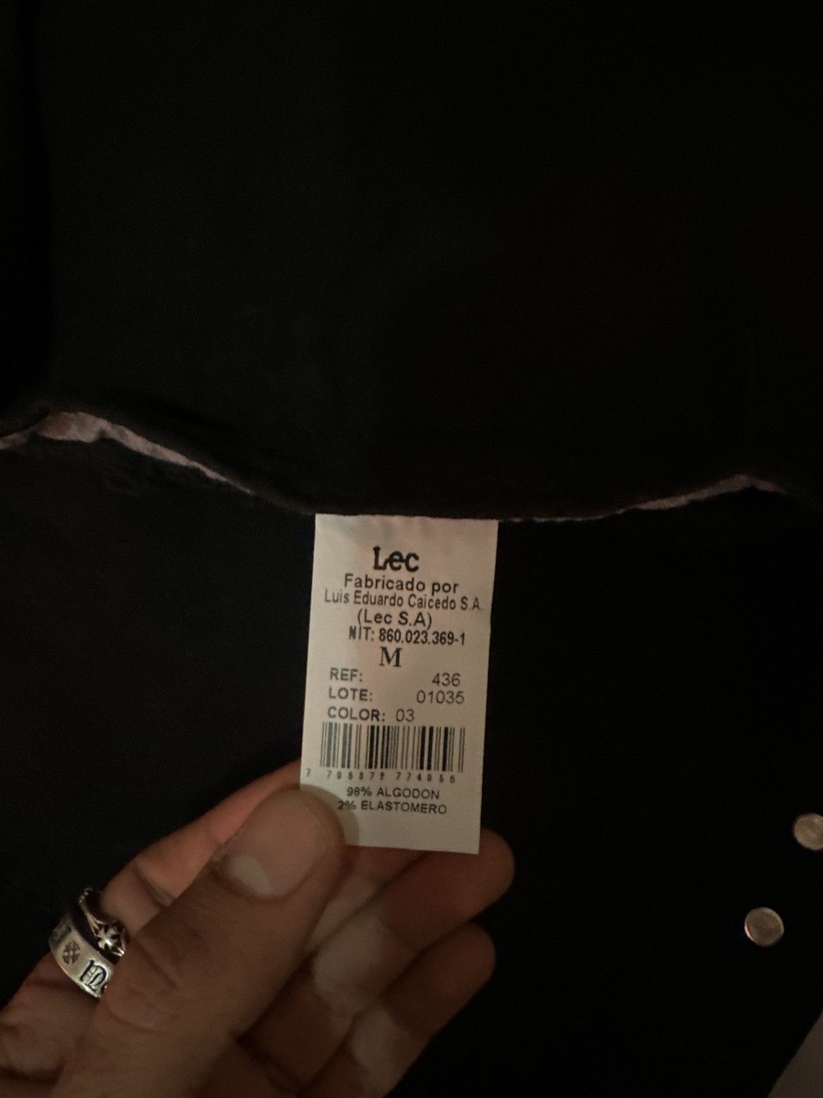 Lee × Vintage Lee Black Denim Jacket Size US M / EU 48-50 / 2 - 5 Thumbnail