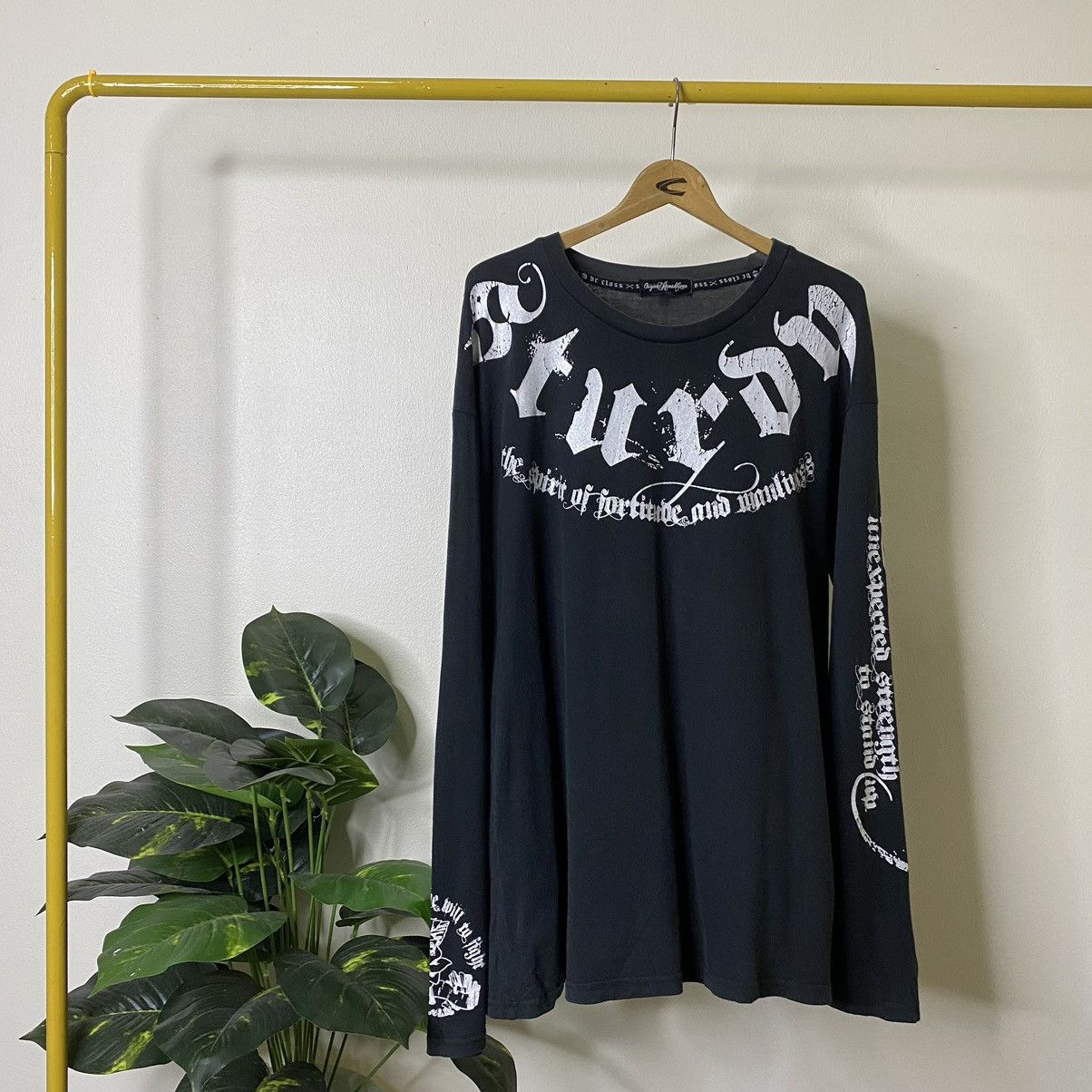 Affliction × Japanese Brand Sturdy Skulls Ifsixwasnine Affliction Cyber Gothic Punk L/S Size US XL / EU 56 / 4 - 10 Thumbnail