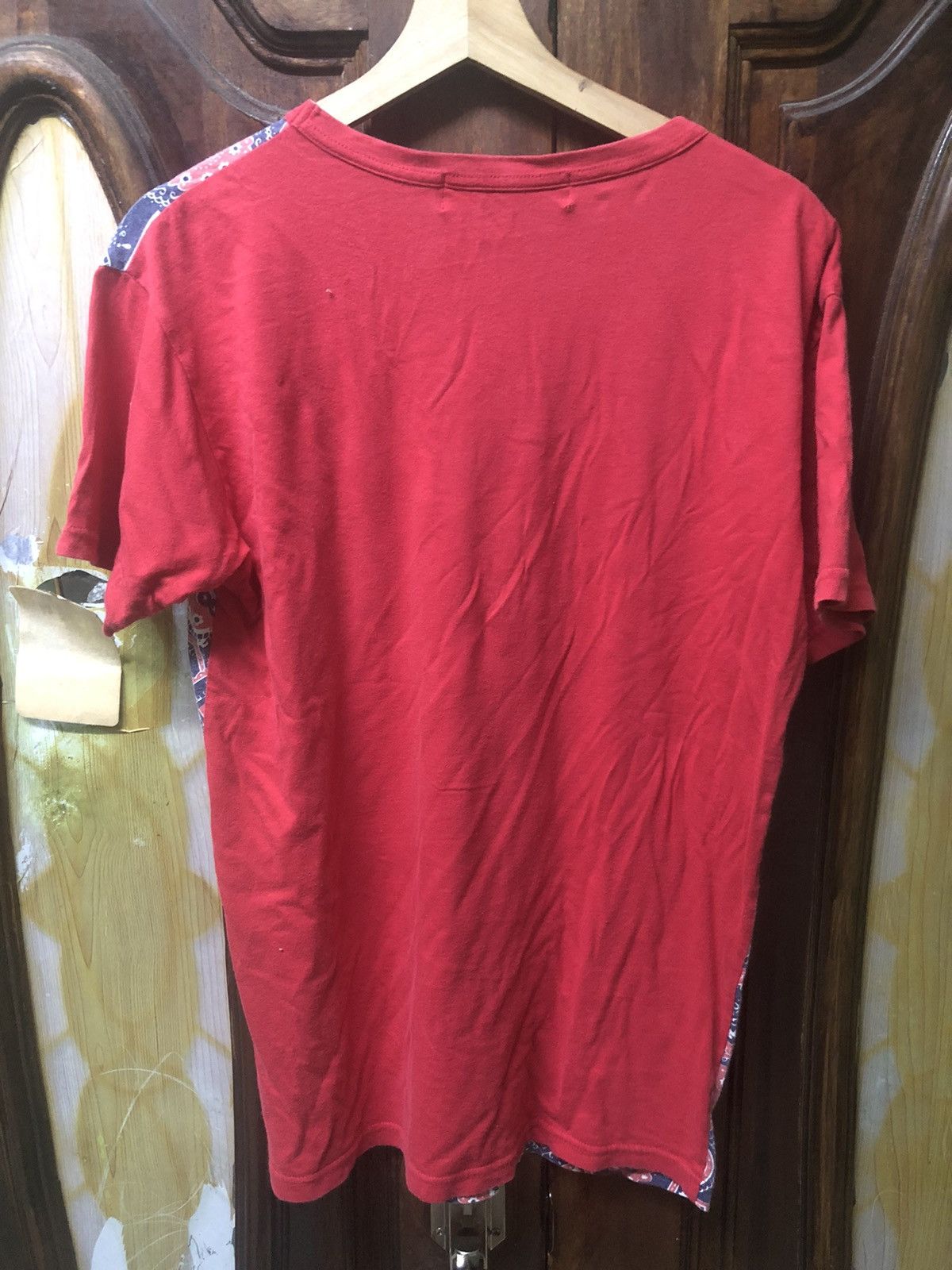 mercibeaucoup Vintage Mercibeaucoup Jevous Enprie Shirt Red Te Size US S / EU 44-46 / 1 - 4 Thumbnail