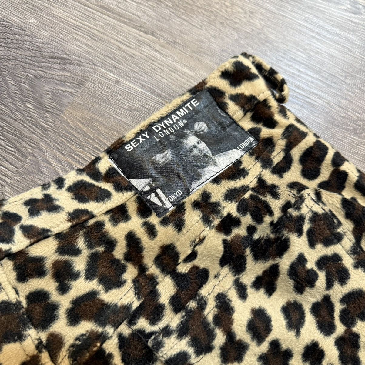 Vintage Sexy Dynamite Leopard Pants Size US 32 / EU 48 - 3 Thumbnail